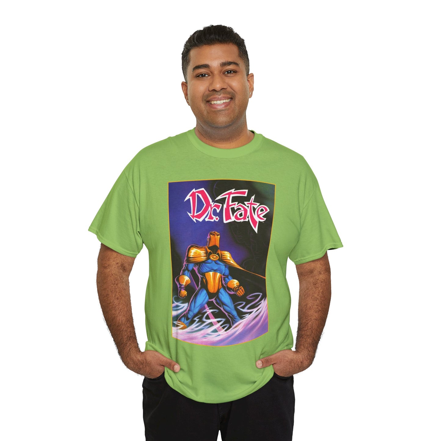 Dr Fate T-Shirt - Shawn McManus Art - Kent Nelson, Nabu - JSA, JLI Member - Lords of Order - DC Comics