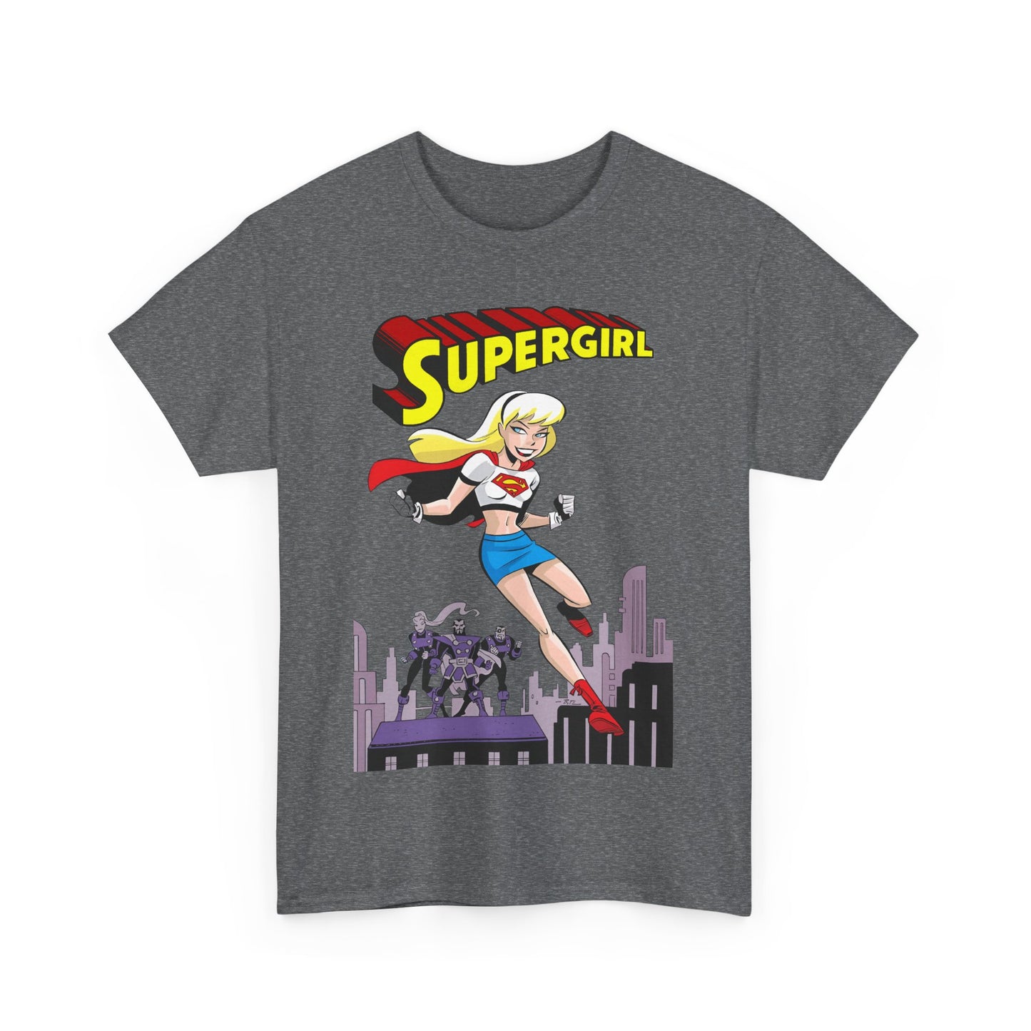 Supergirl T-Shirt - Bruce Timm Art - DC Comics Animated Series 1990s - Kara, Superman's Cousin