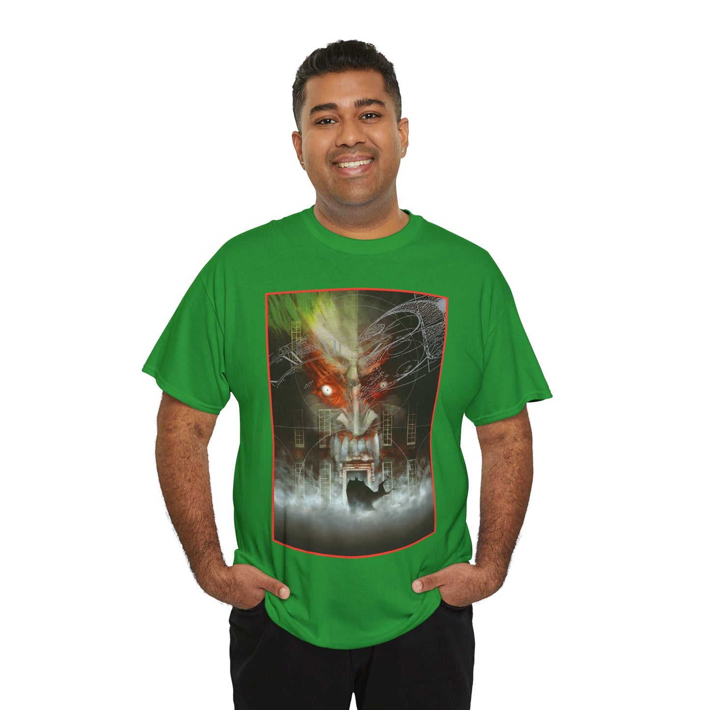 Batman: Arkham Asylum T-Shirt - Dave McKean Art - From the Grant Morrison Graphic Novel - DC Comics - Dark Knight Detective