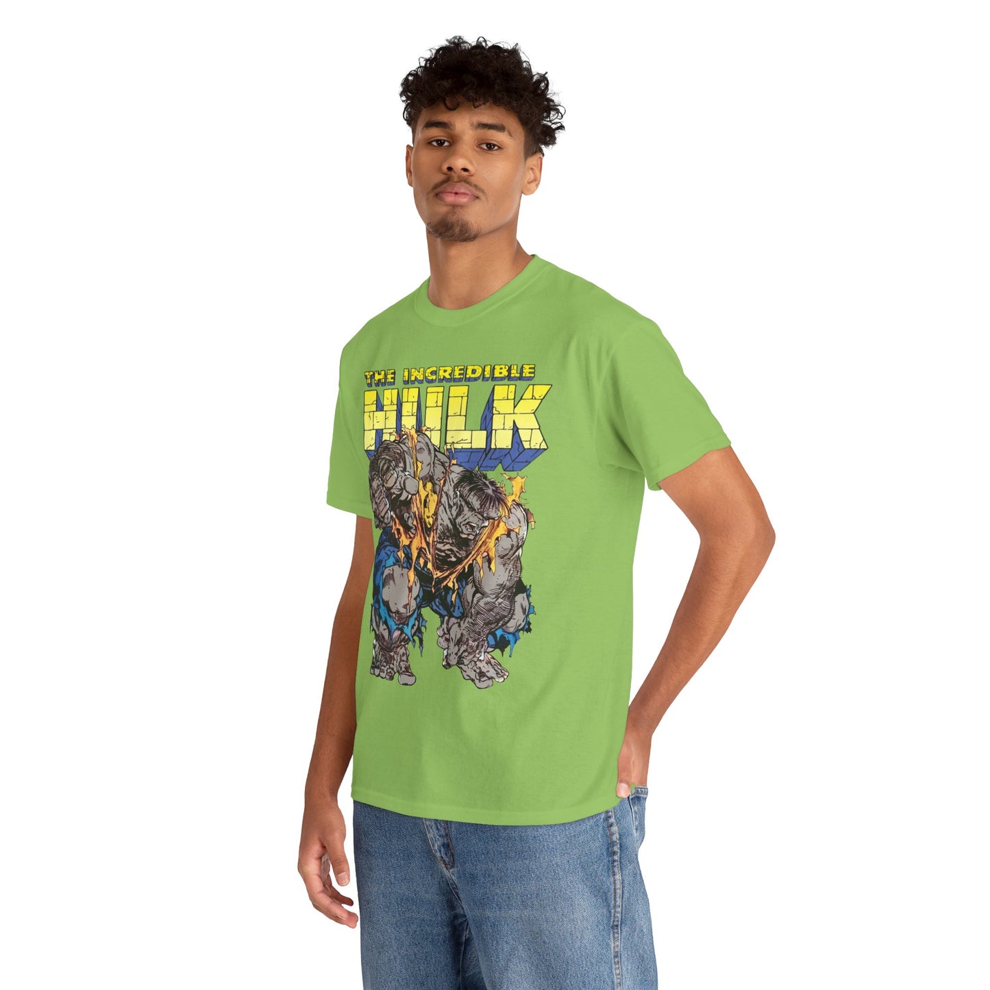 Incredible Hulk T-Shirt - Todd McFarlane Art - Marvel Comics - Grey Hulk, Bruce Banner