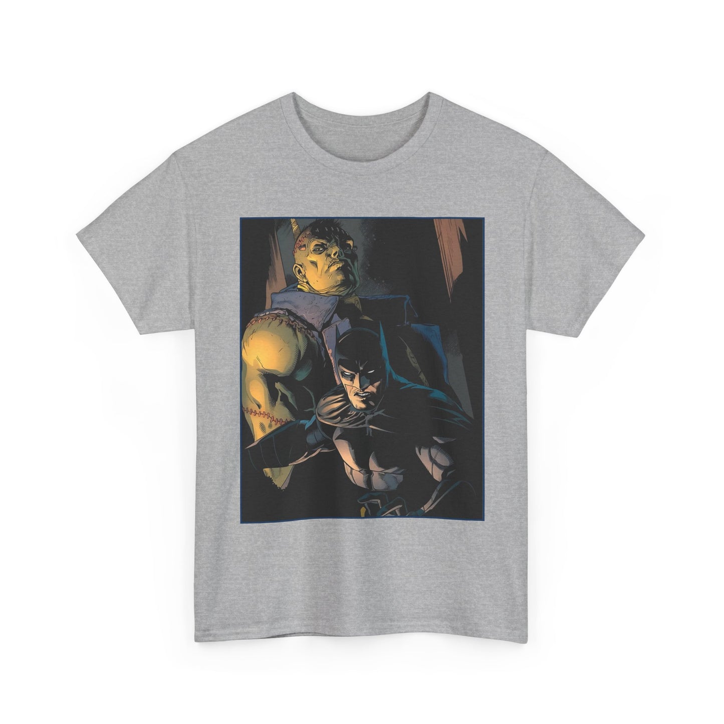 Batman & Frankenstein T-Shirt - Doug Mahnke Art - DC Comics