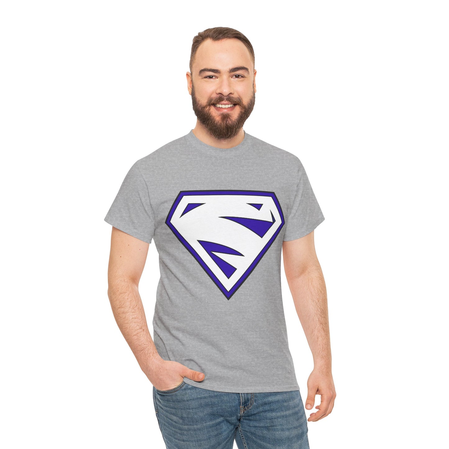 Electric Superman Logo T-Shirt - Clark Kent - Man of Steel - DC Comics - 1990s Storyline