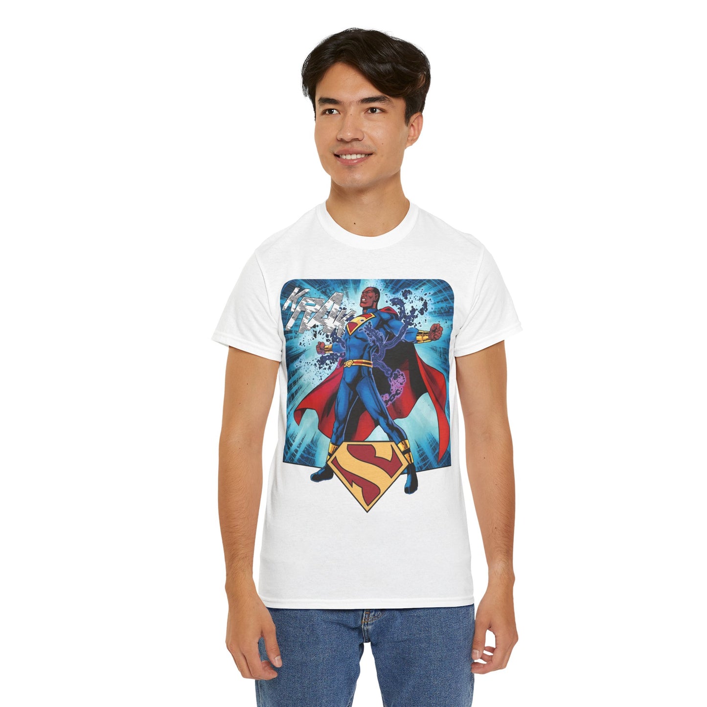 Superman Earth 23 T-Shirt - DC Comics - Calvin Ellis, Vathlo - Justice Incarnate - President