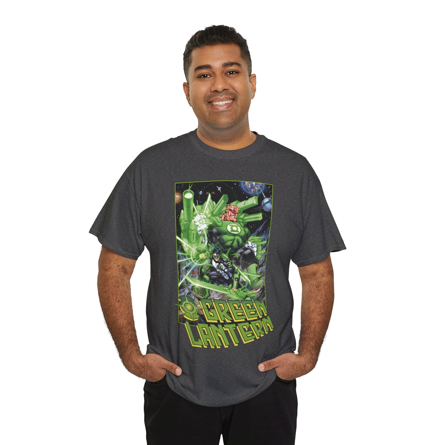 Green Lantern T-Shirt - Kyle Rayner & Kilowog - DC Comics - Green Lantern Corps