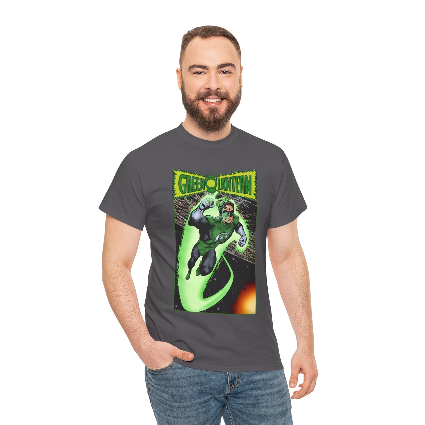 Green Lantern T-Shirt - John Byrne Art - Hal Jordan - Guardians of Oa - DC Comics - Sector 2814