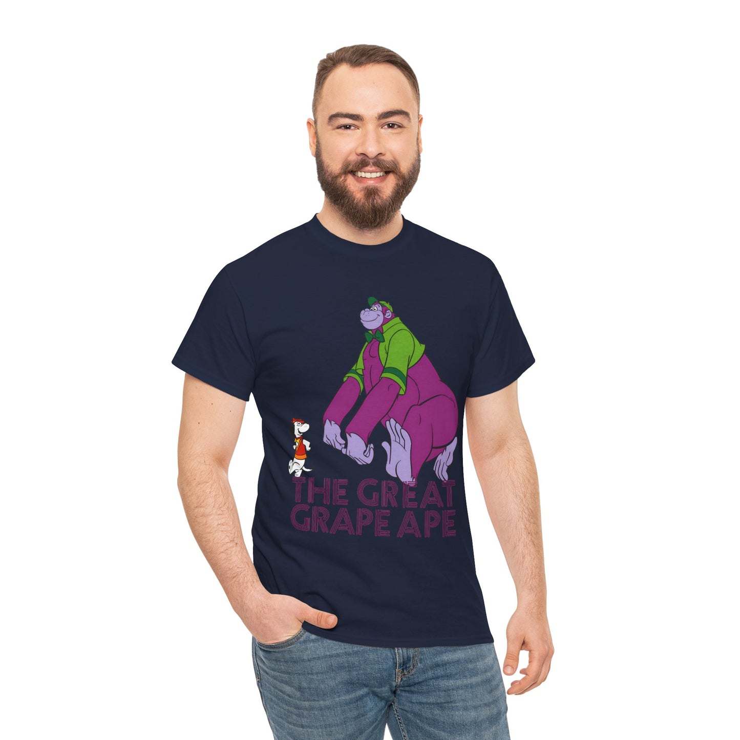 The Great Grape Ape T-Shirt - With Beegle Beagle - Hanna-Barbera Saturday Morning Cartoons 1970s