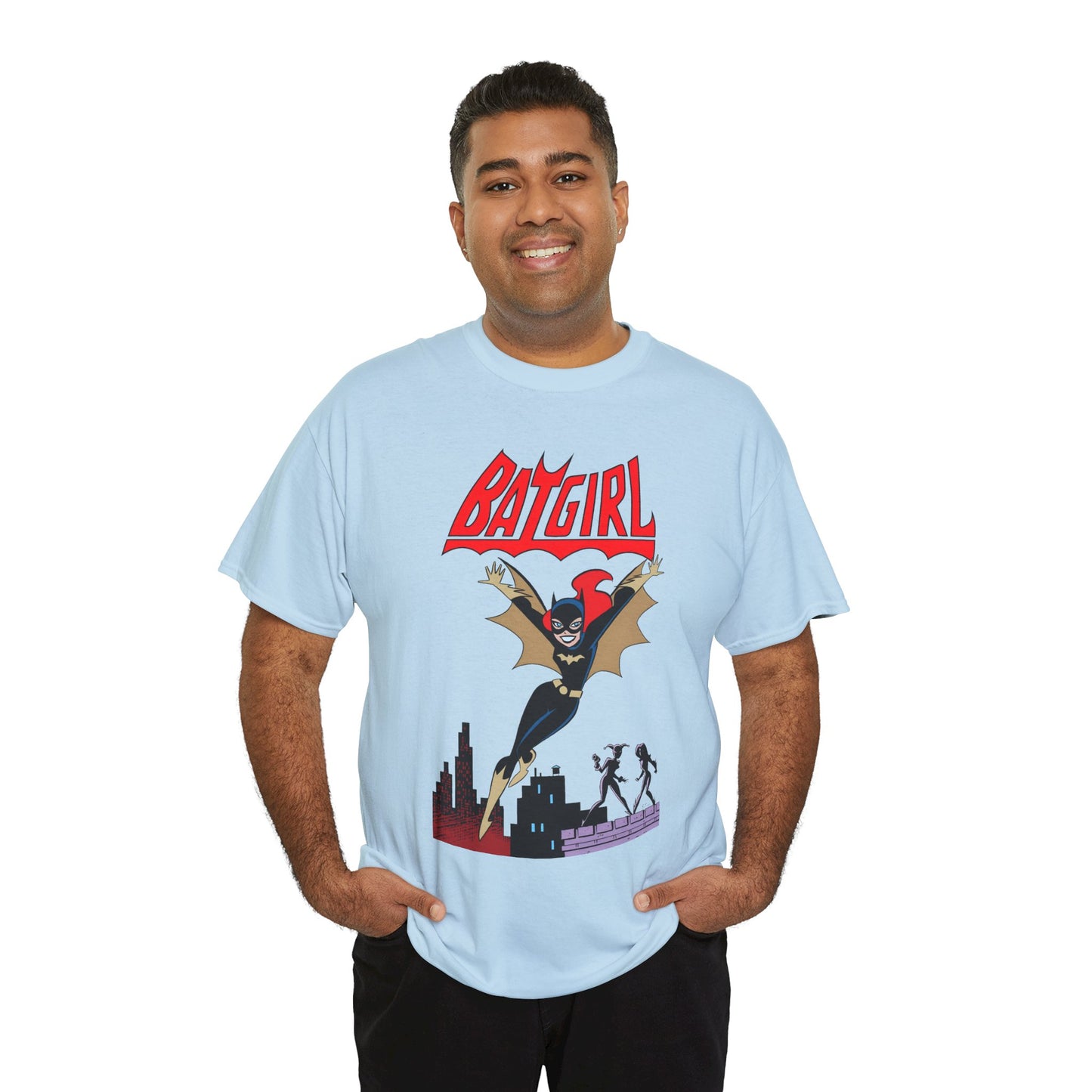 Batgirl T-Shirt - Bruce Timm Art - Batman Animated Series 1990s - Gotham City, Batman, Barbara Gordon - WB Cartoon - DC Comics