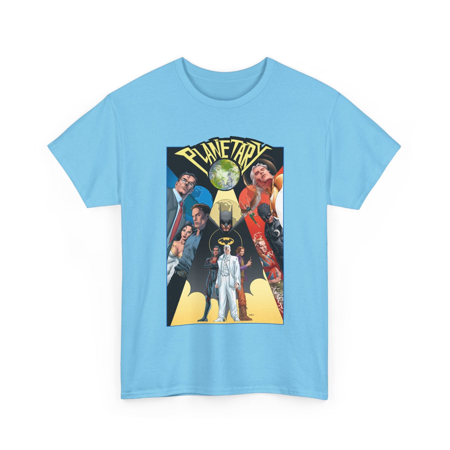 Planetary T-Shirt - The Drummer, Jakita Wagner & Elijah Snow - DC Comics/Wildstorm - Crossing Worlds - John Cassaday Art