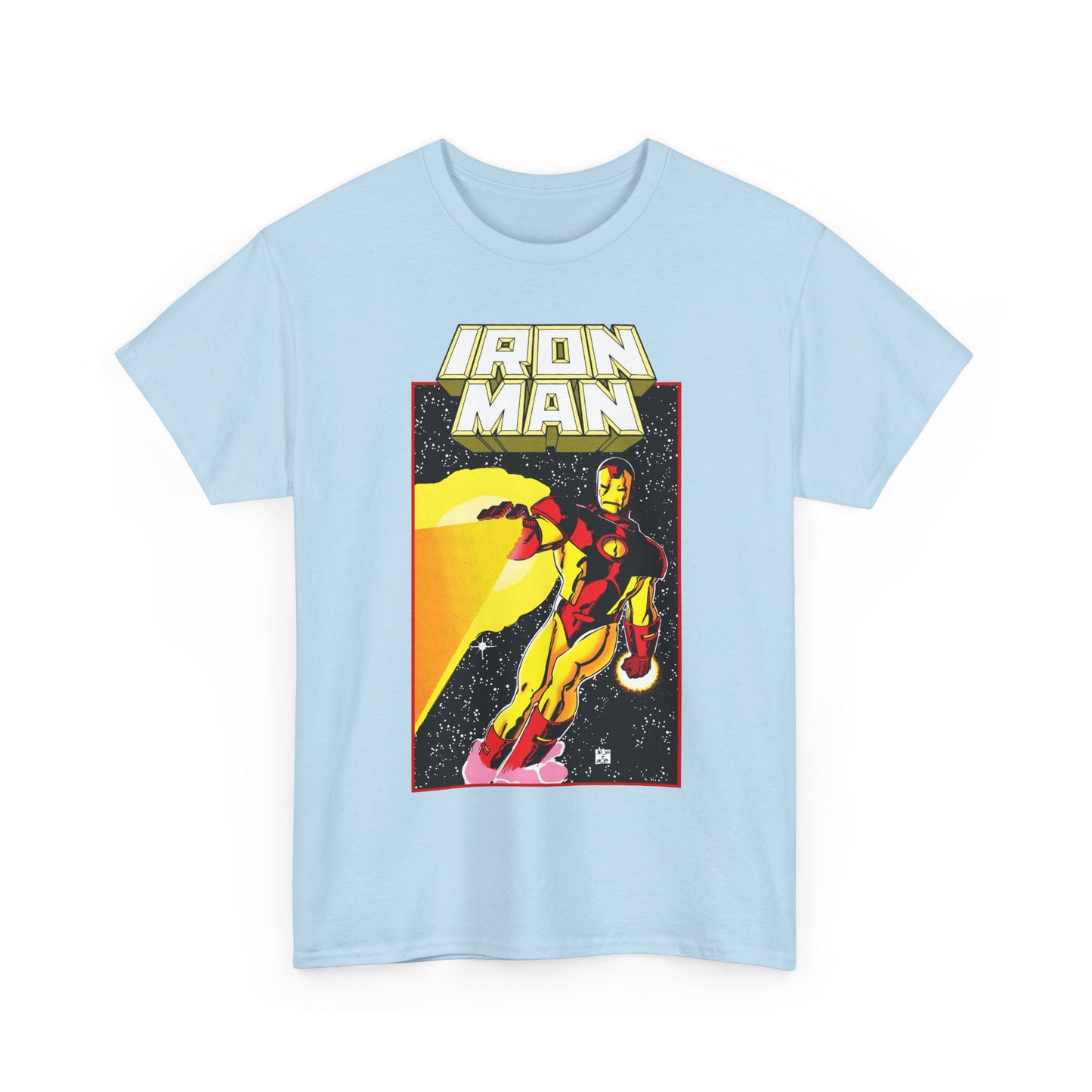 Iron Man T-Shirt - John Romita Jr Art - Cover to Issue #256 - Tony Stark in Space - Marvel Comics