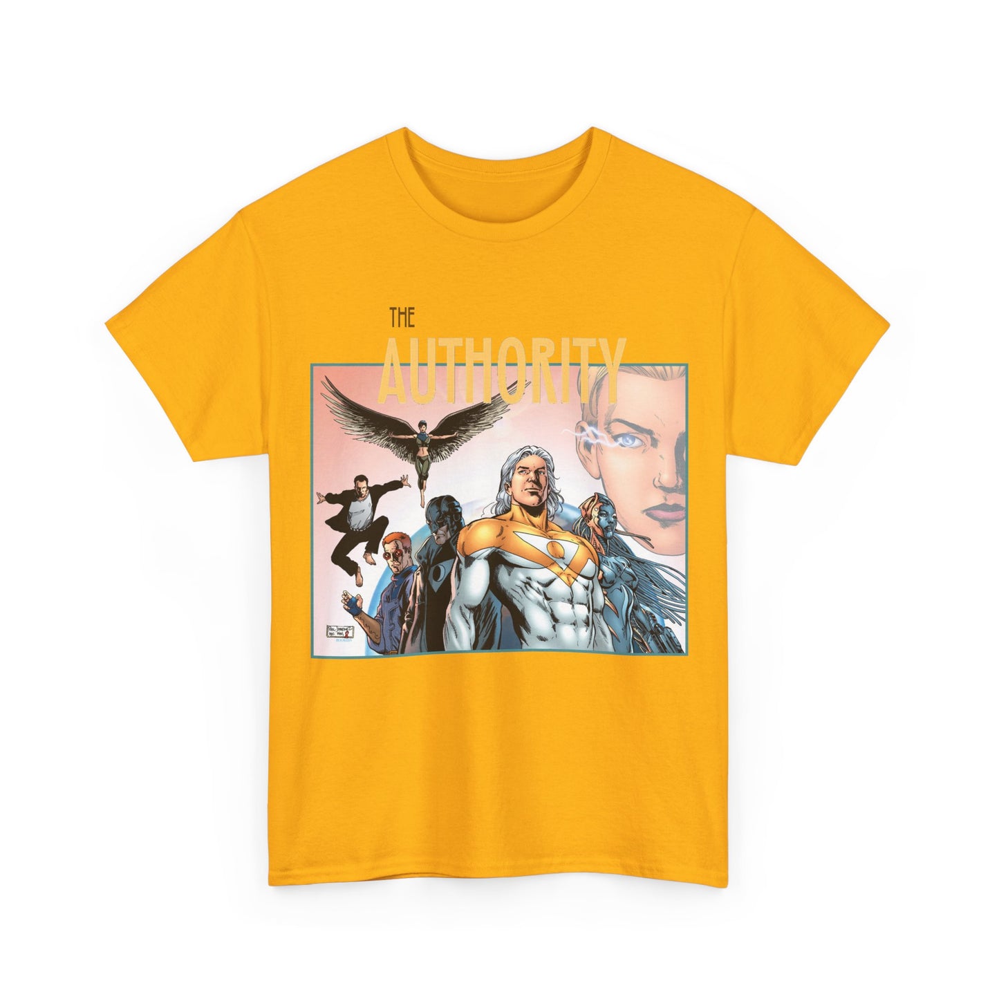 Authority T-Shirt - Wildstorm/DC Comics - Phil Jimenez Art - Apollo, Midnighter, The Engineer, Jack Hawksmoor