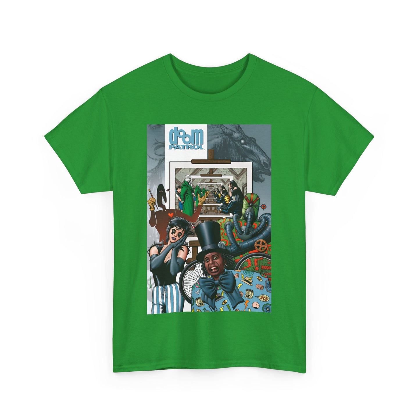 Doom Patrol T-Shirt - Brian Bolland Art - Grant Morrison Story - DC Comics/Vertigo Comics