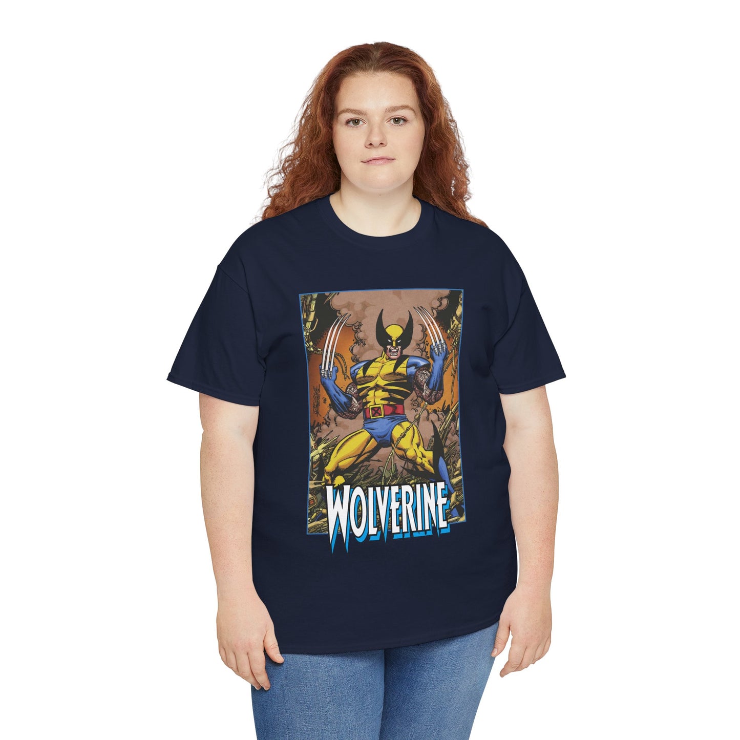 Wolverine T-Shirt - George Perez Art - Uncanny X-Men Member/Leader - Marvel Comics - Logan - Mutant Pride