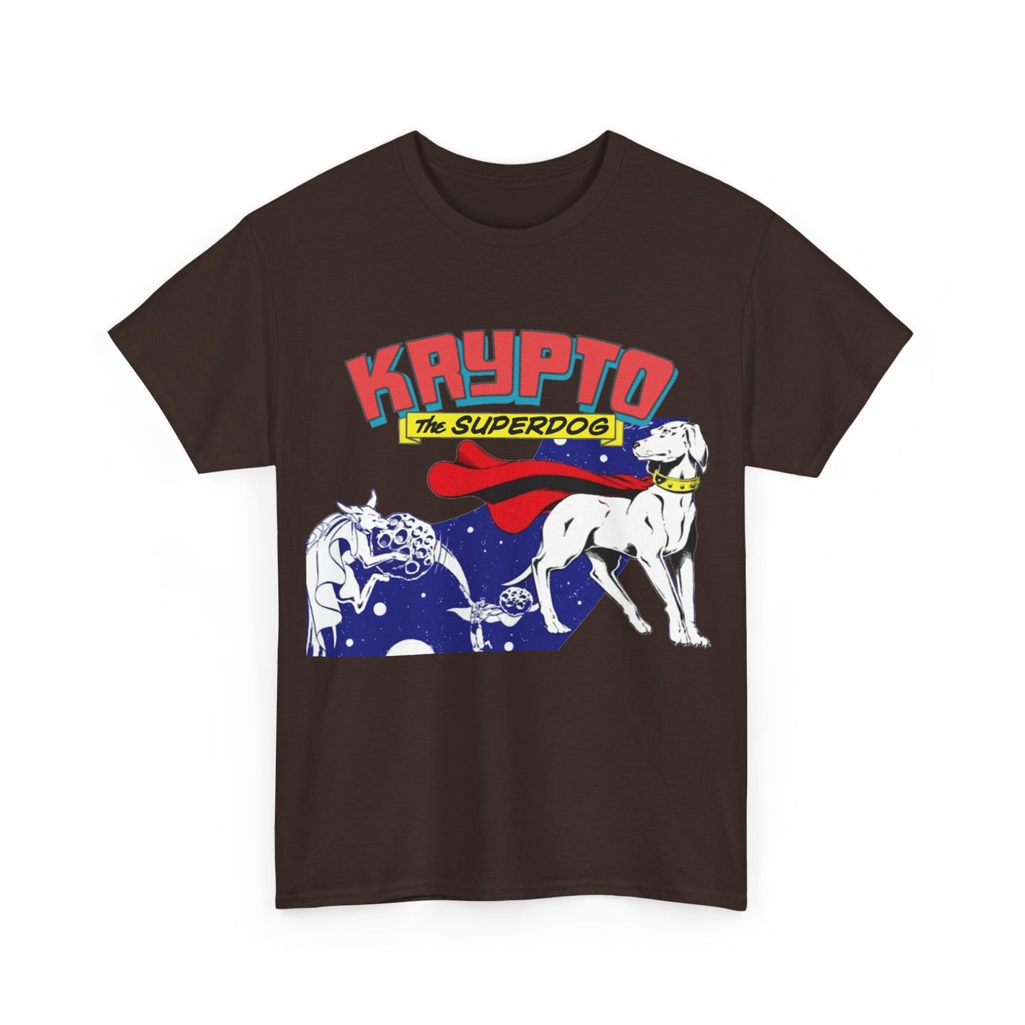 Krypto T-Shirt - James Gunn Superman Movie 2025 - Superman's Beloved Pet -Super Dog from Krypton - Stays at the Fortress of Solitude - DC Comics