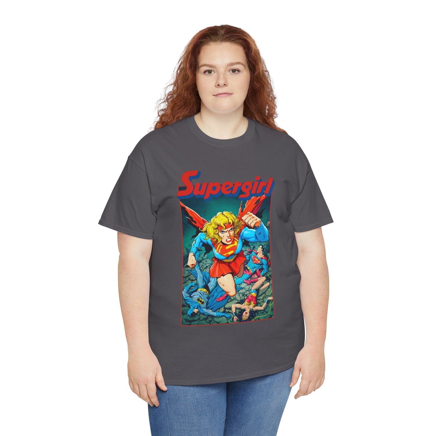 Supergirl T-Shirt - Tom Grummett Art - Crisis on Infinite Earths - Classic DC Comics Series - Death of Supergirl