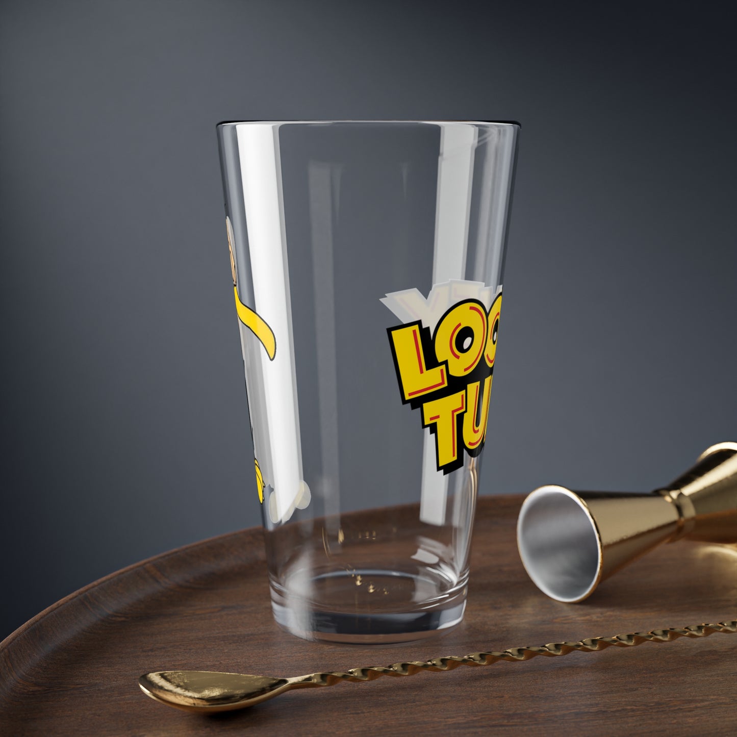 Beaky Buzzard Pint Glass, 16oz - Looney Tunes - Bugs Bunny Foe - Merrie Melodies - Popular Cartoon Character