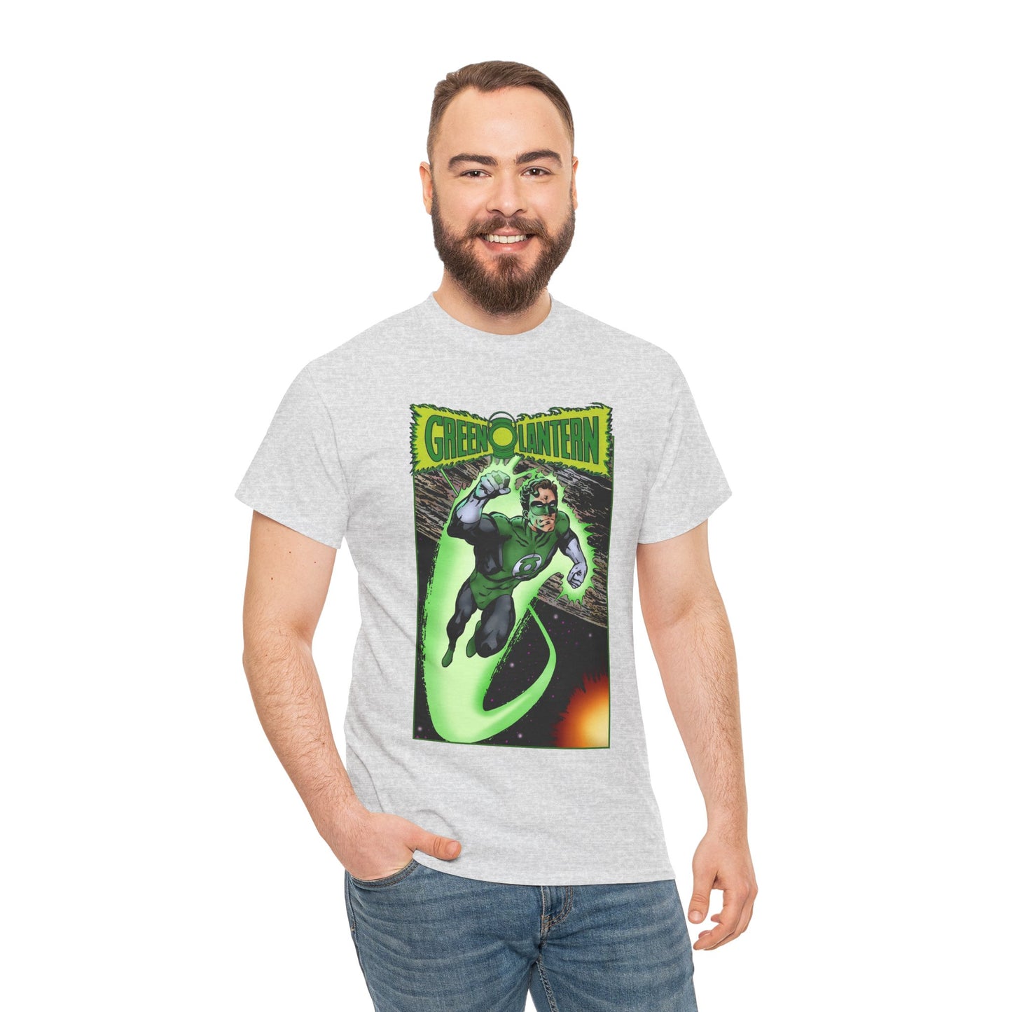 Green Lantern T-Shirt - John Byrne Art - Hal Jordan - Guardians of Oa - DC Comics - Sector 2814