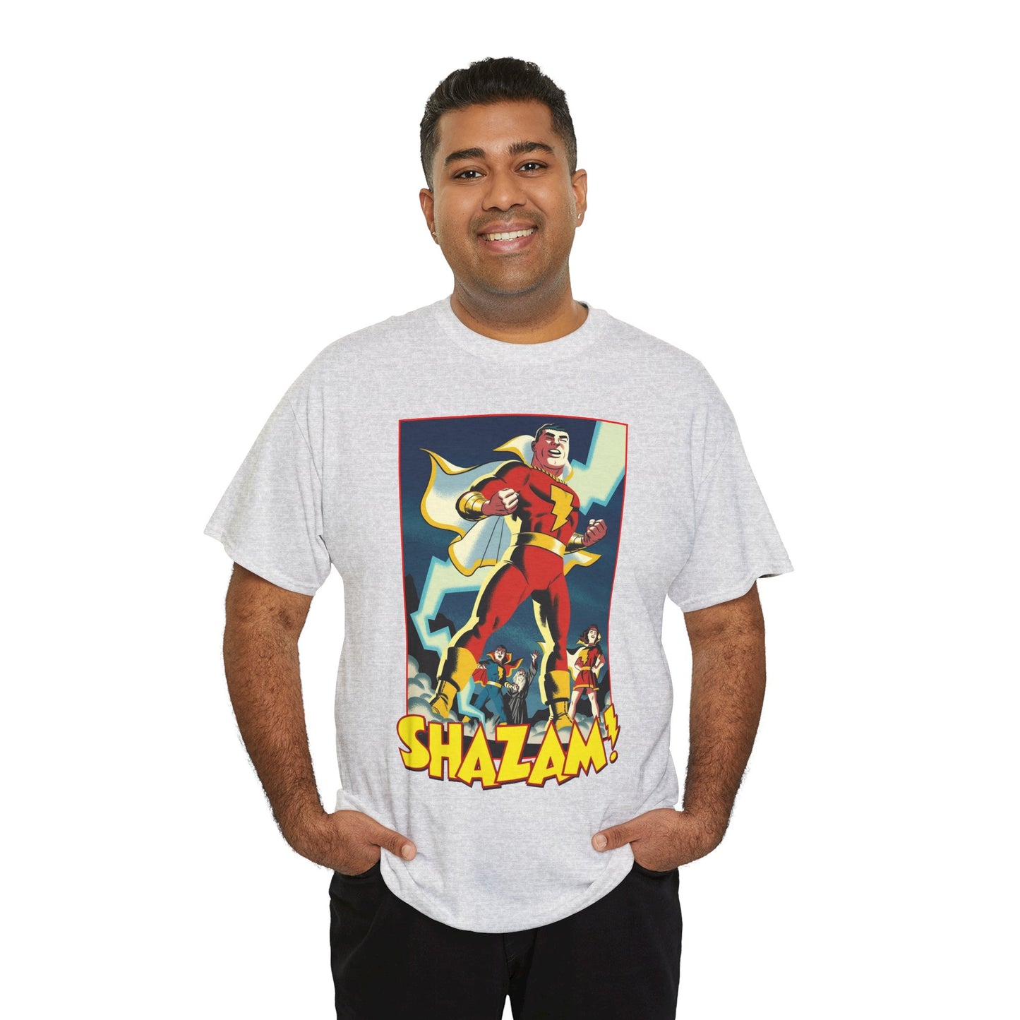 Shazam T-Shirt - Michael Cho Art - Marvel Family - Mary Marvel, Captain Marvel Jr - DC Comics