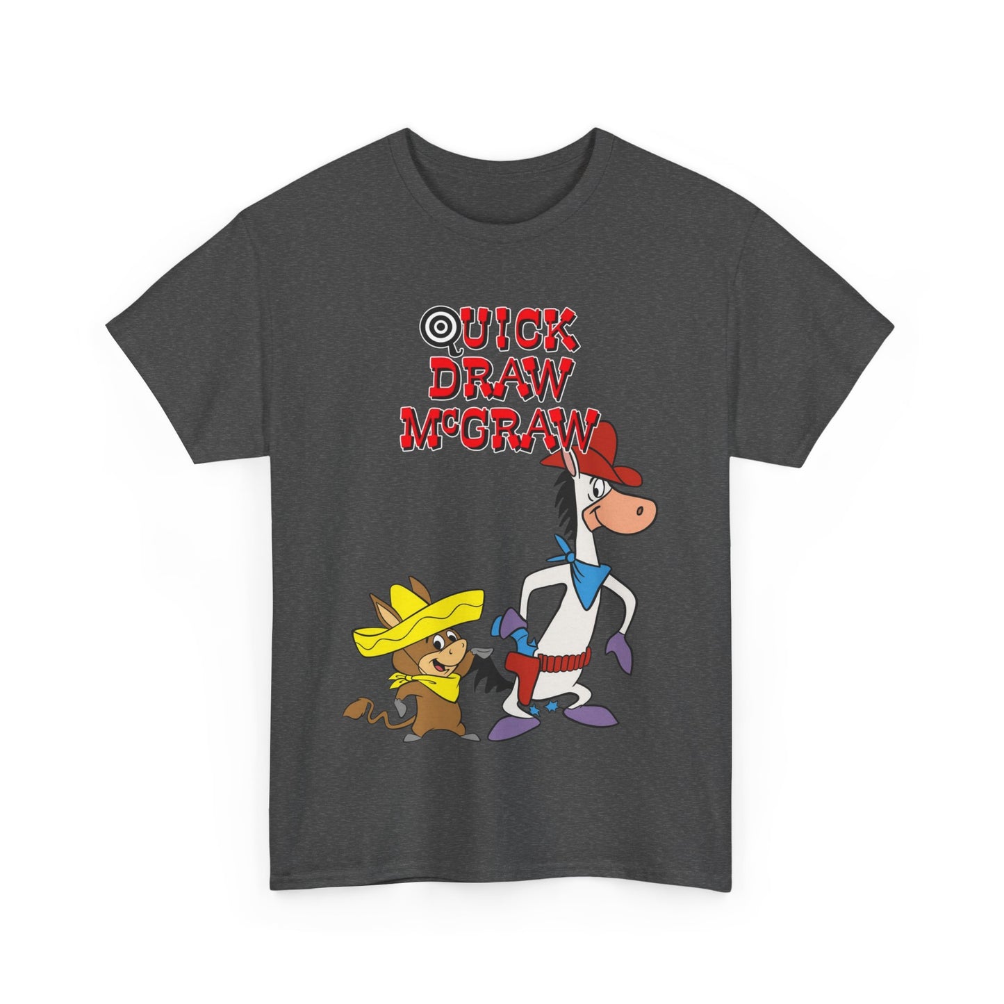 Quick Draw McGraw T-Shirt - Baba Looey - Hanna-Barbera Cartoon - Popular 1960s TV Animation