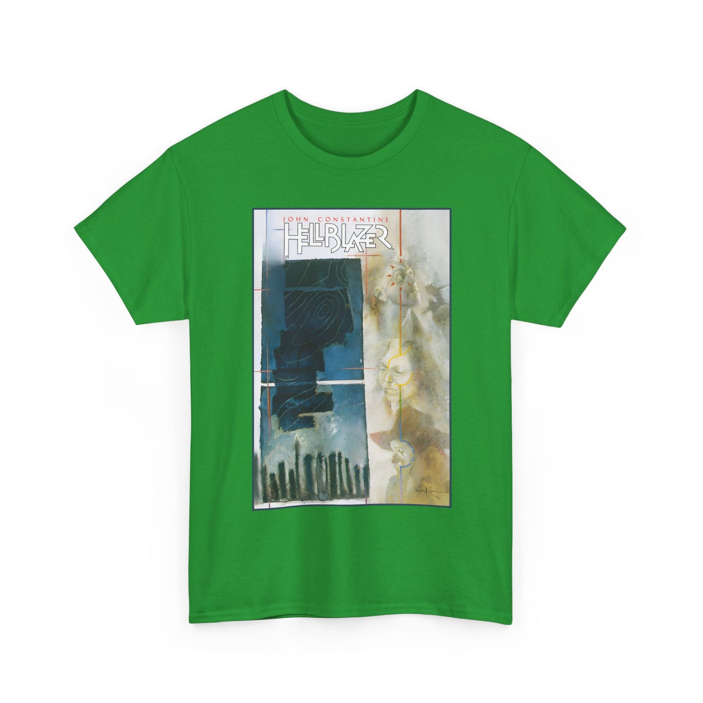 Hellblazer T-Shirt - Dave McKean Art - Vertigo Comics - John Constantine - #14 Cover Art