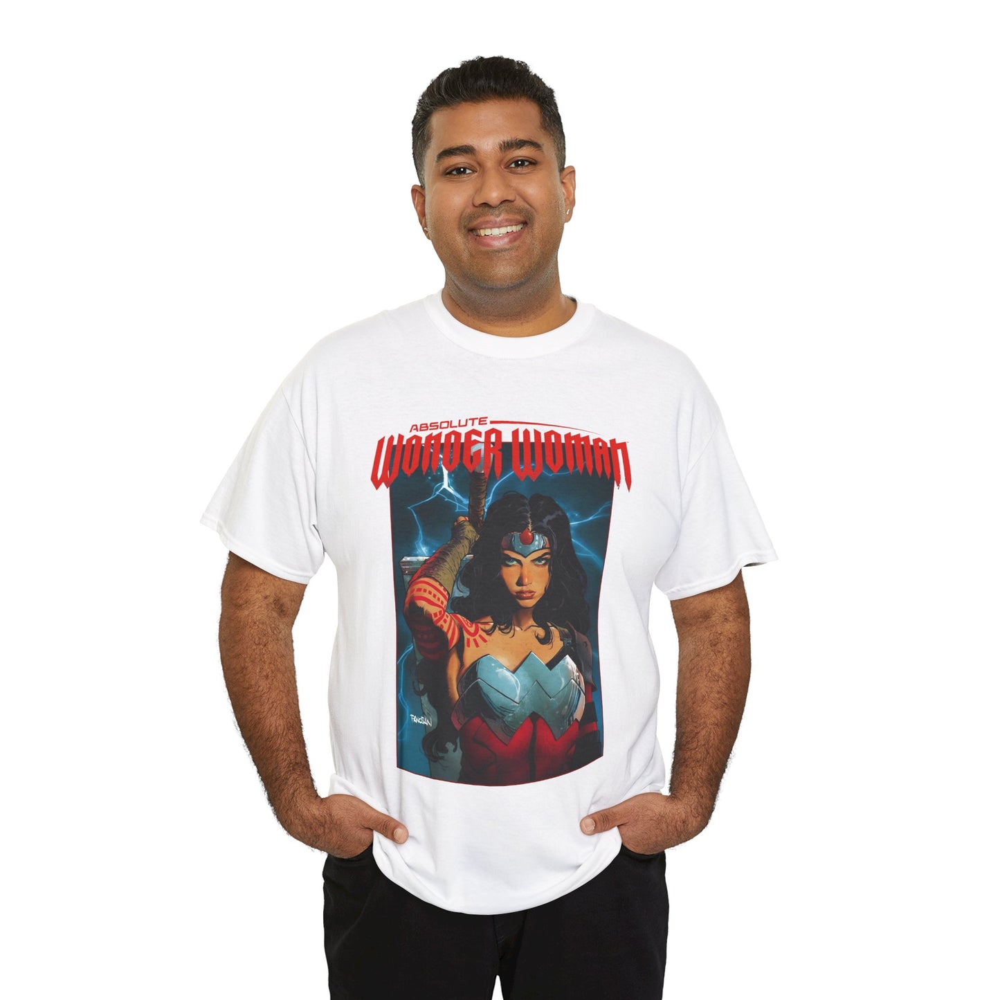 Absolute Wonder Woman T-Shirt - Dan Panosian Art - DC Comics All-In Variant Cover - Raised in Hell by Circe