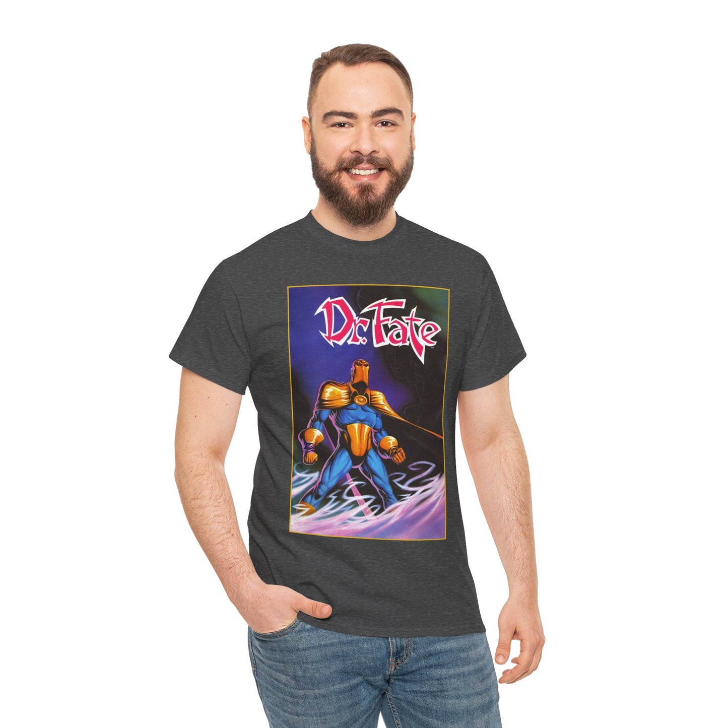 Dr Fate T-Shirt - Shawn McManus Art - Kent Nelson, Nabu - JSA, JLI Member - Lords of Order - DC Comics