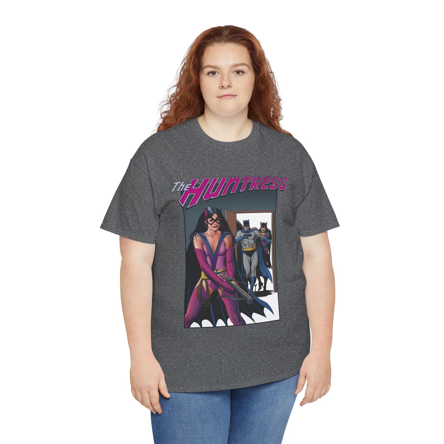 Huntress Shirt - Brian Bolland Art - Helena Wayne, Batman and Catwoman's Daughter - JSA Member, Earth 2 - DC Comics