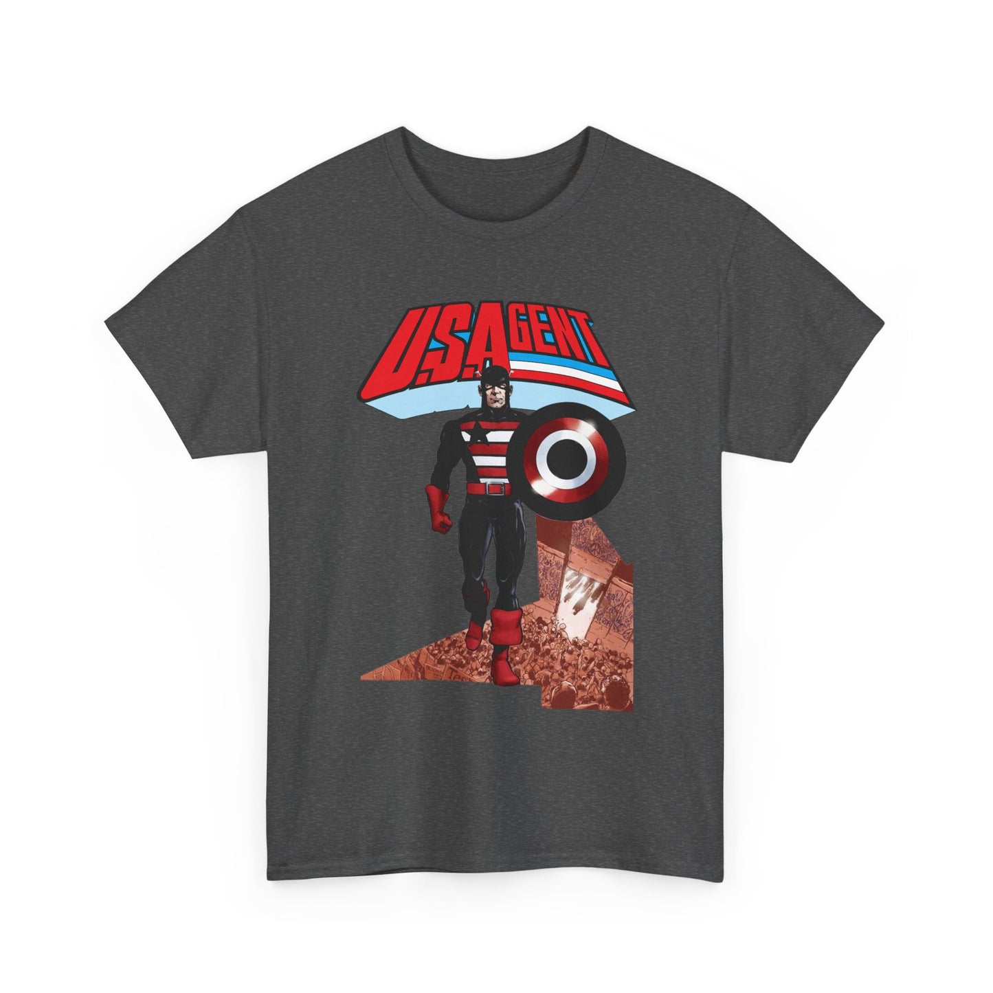 US Agent T-Shirt - Phil Jimenez Art - John Walker - Captain America Character - Marvel Comics