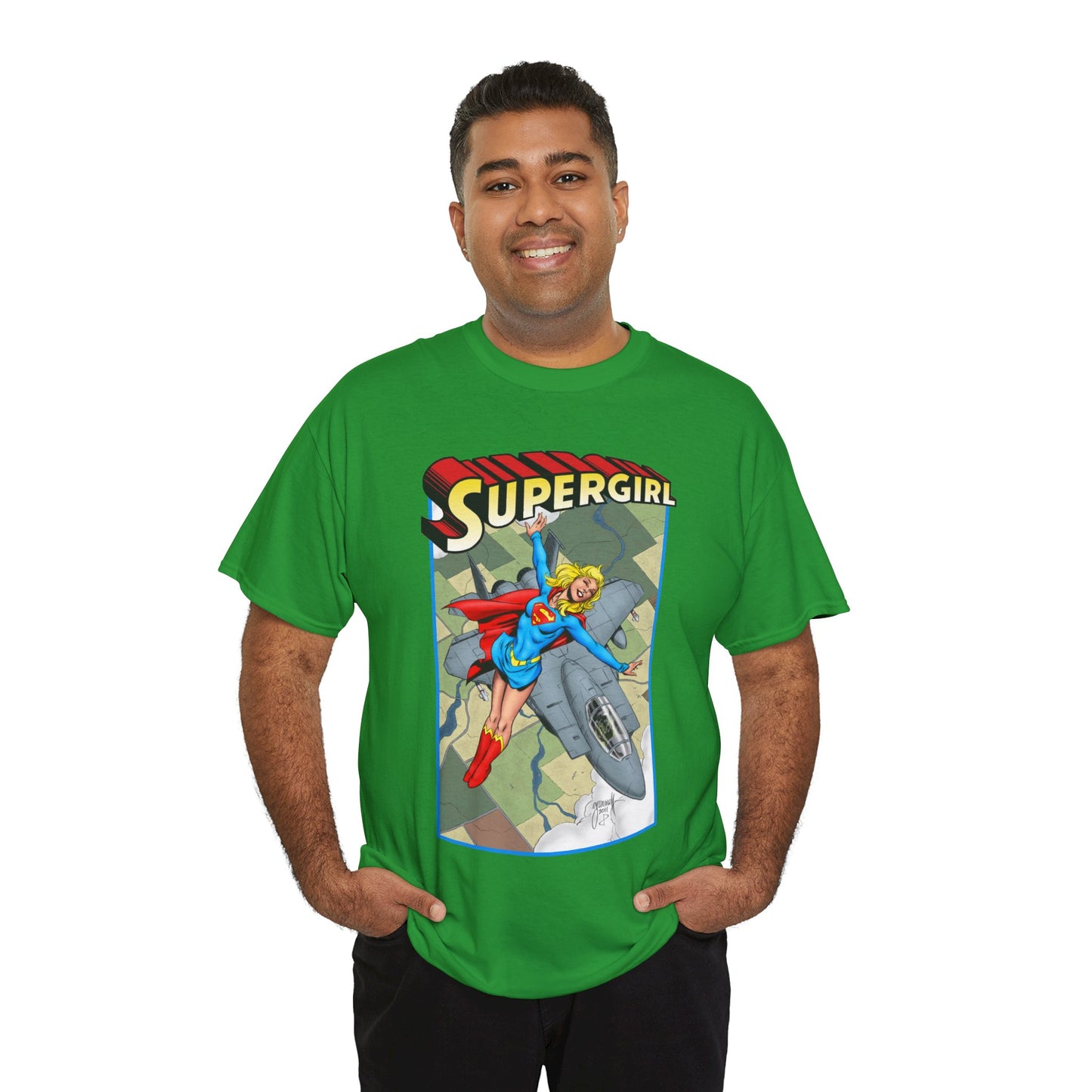 Supergirl T-Shirt - Tom Grummett Art - Kara from Argo City, Superman's Cousin - The Maid of Might - DC Comics