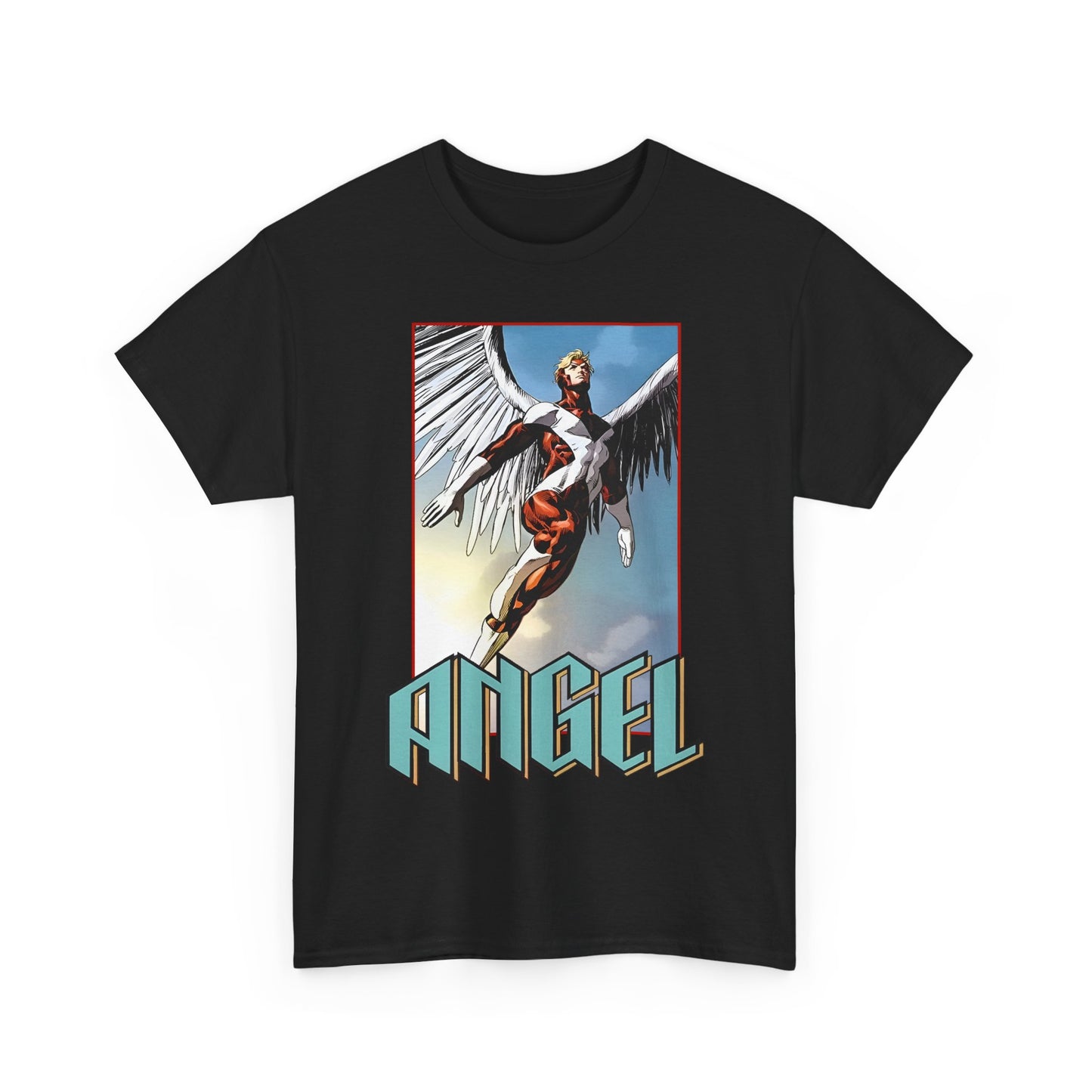 Angel T-Shirt - Mike Deodato Art - Marvel Comics X-Men Member