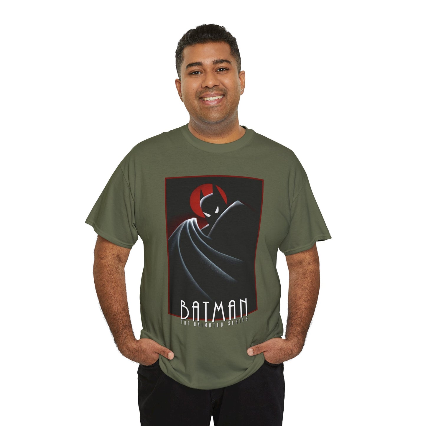 Batman The Animated Series T-Shirt - DC Comics WB Cartoon - Bruce Wayne, Gotham City, Dark Knight Detective - Bruce Timm