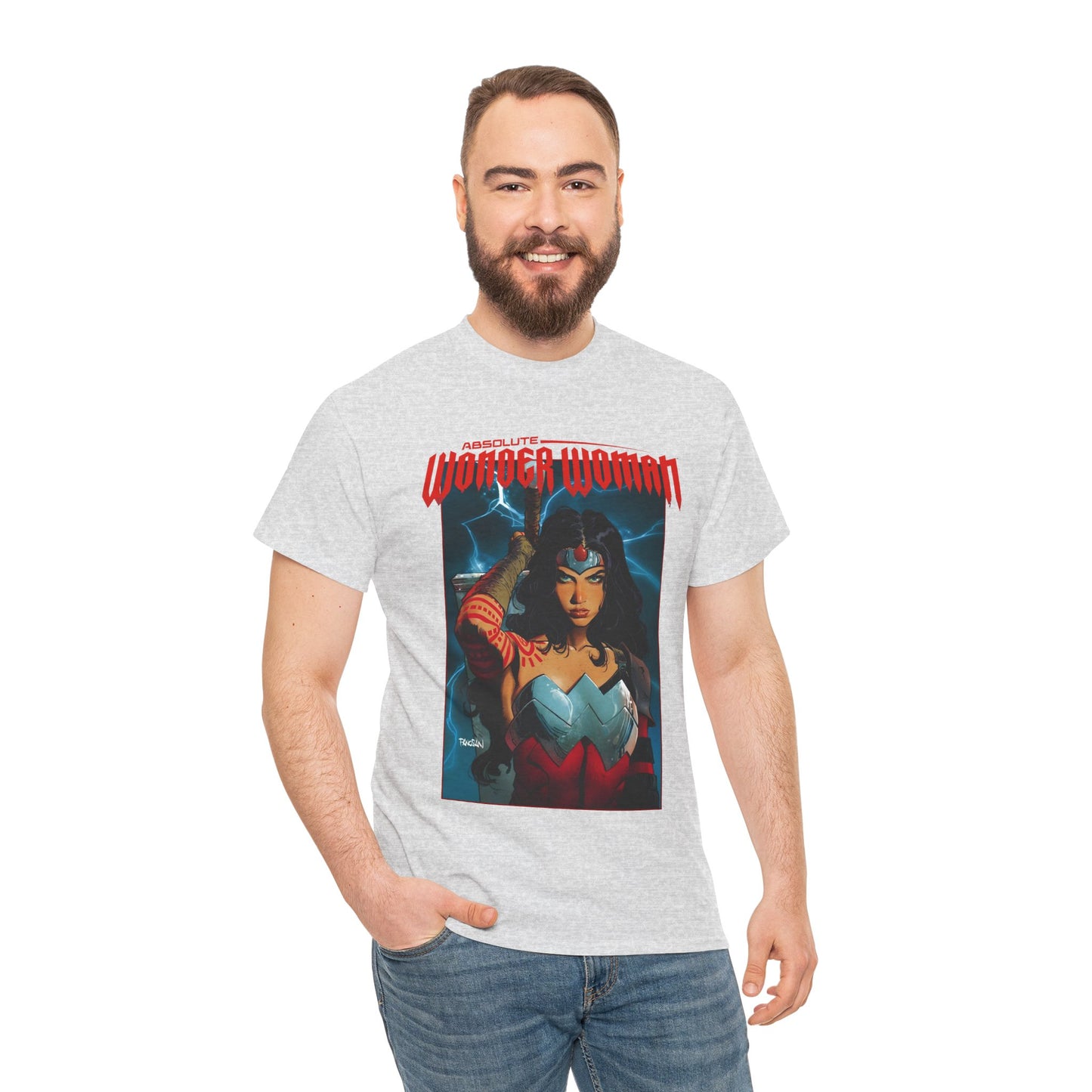 Absolute Wonder Woman T-Shirt - Dan Panosian Art - DC Comics All-In Variant Cover - Raised in Hell by Circe