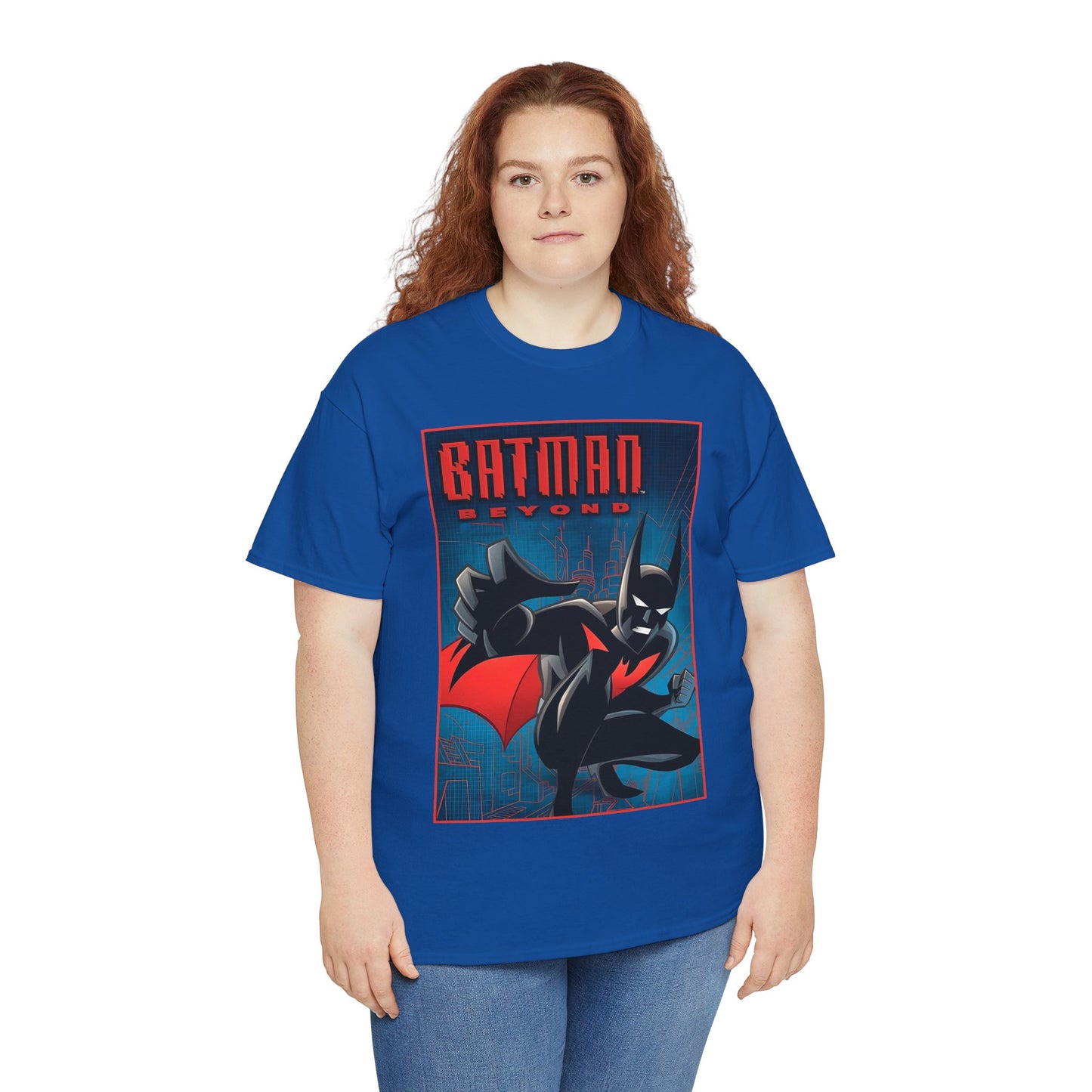Batman Beyond T-Shirt - Terry McGinnis, Batman of the Future - DC Comics/WB Animation - Bruce Wayne as Mentor