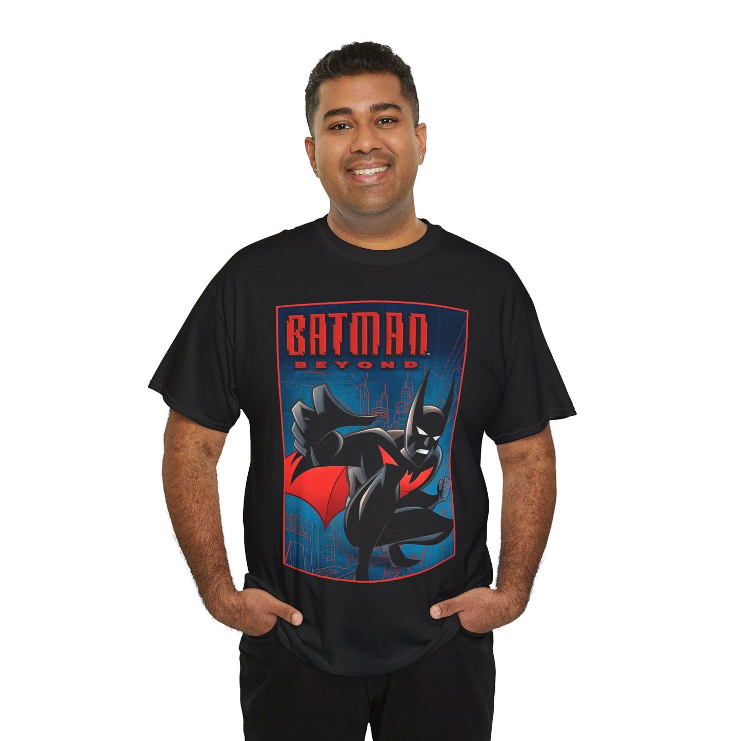 Batman Beyond T-Shirt - Terry McGinnis, Batman of the Future - DC Comics/WB Animation - Bruce Wayne as Mentor