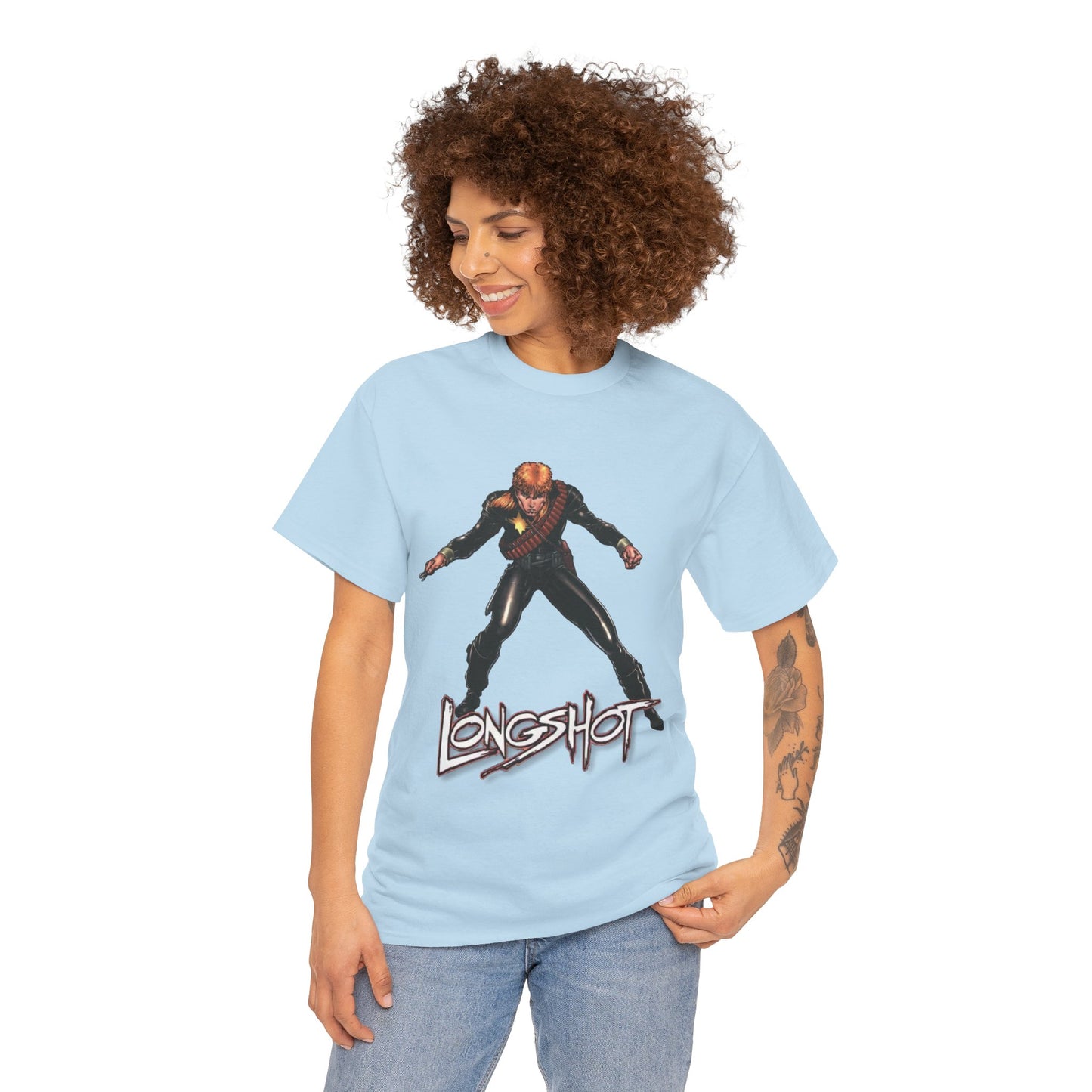 Longshot T-Shirt - Arthur Adams Art - Marvel Comics - Uncanny X-Men - Mojo Foe - Mutant Member - Popular 1980s Series - Mojoverse