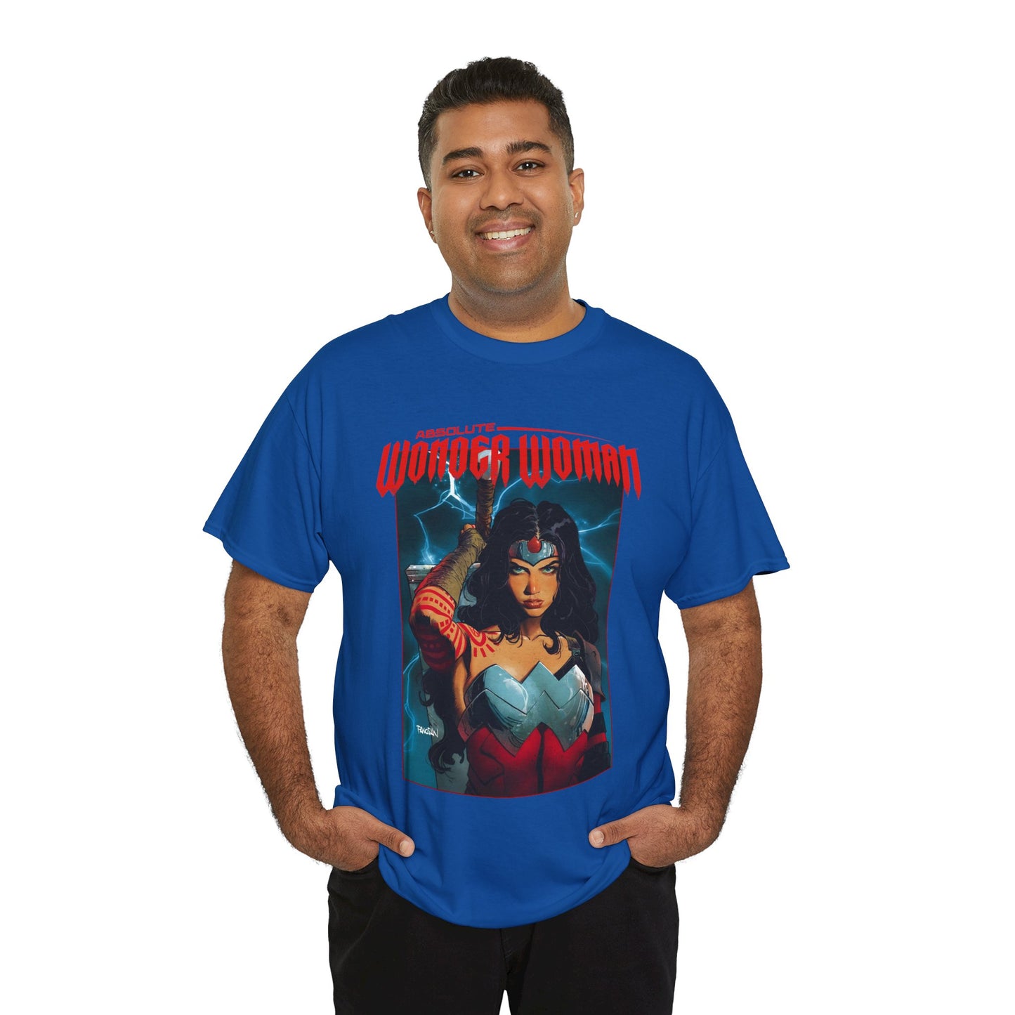 Absolute Wonder Woman T-Shirt - Dan Panosian Art - DC Comics All-In Variant Cover - Raised in Hell by Circe