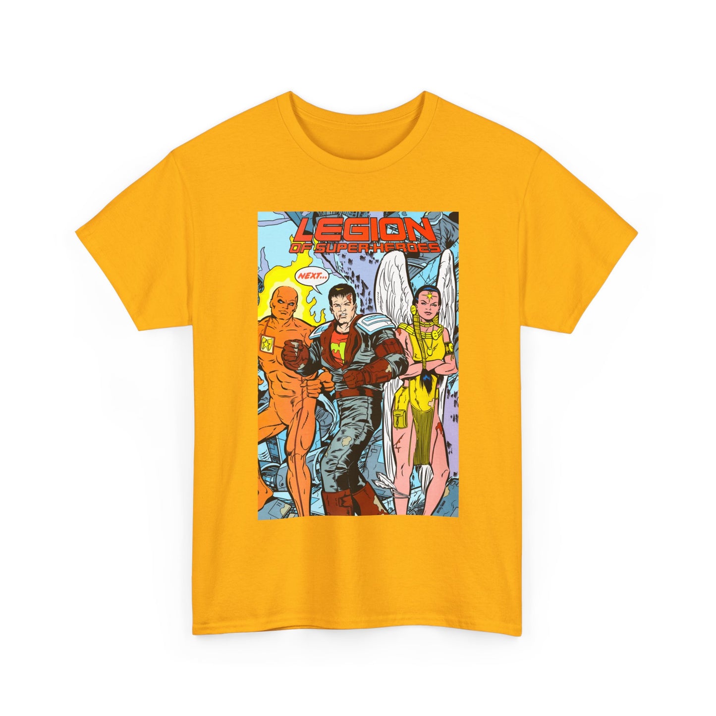 Legion of Super-Heroes #54 T-Shirt - Keith Giffen Art - DC Comics - LOSH