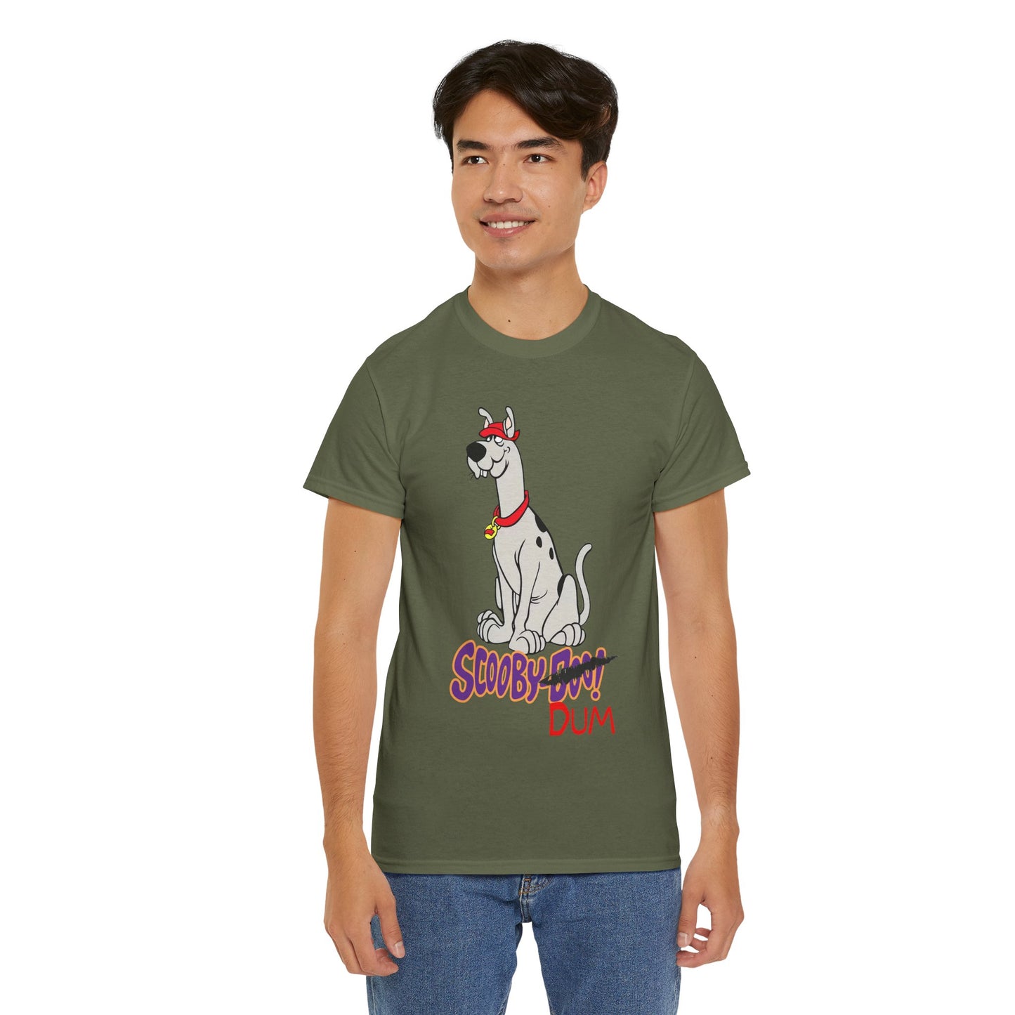 Scooby Dum T-Shirt - Scooby Doo's Cousin - Hanna-Barbera Cartoon - Mystery, Inc