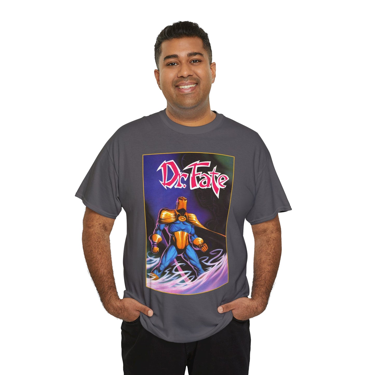 Dr Fate T-Shirt - Shawn McManus Art - Kent Nelson, Nabu - JSA, JLI Member - Lords of Order - DC Comics