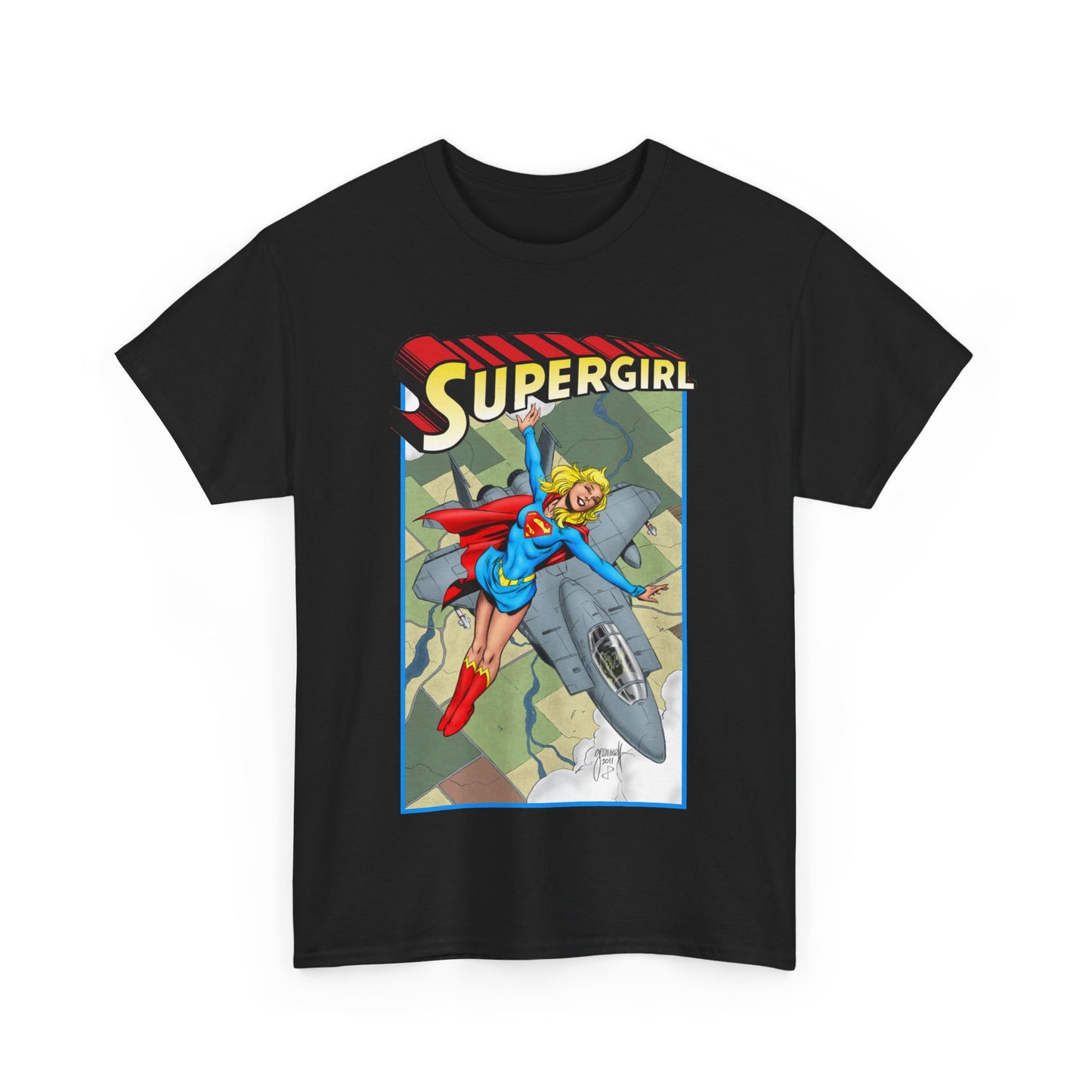 Supergirl T-Shirt - Tom Grummett Art - Kara from Argo City, Superman's Cousin - The Maid of Might - DC Comics