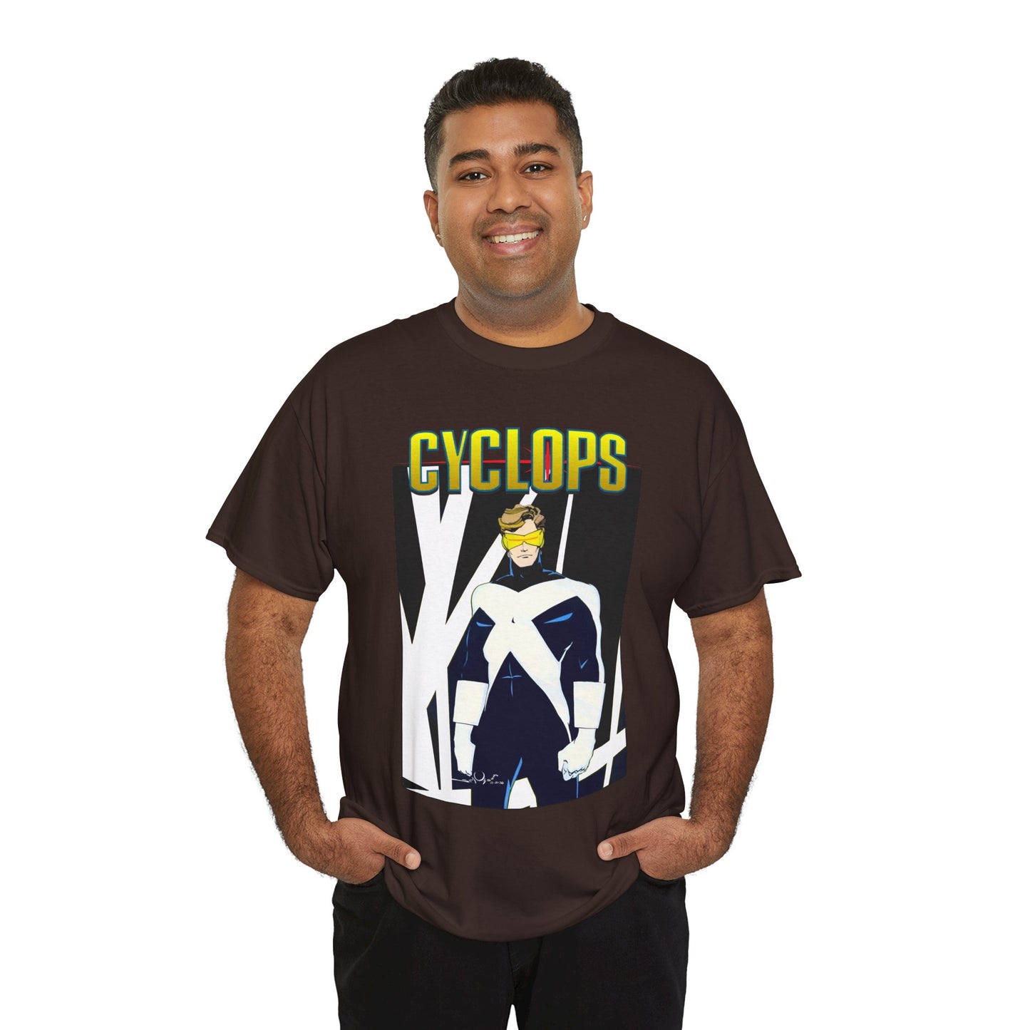 Cyclops T-Shirt - Walt Simonson Art - X-Men, X-Factor Member & Leader - Scott Summers - Marvel Comics