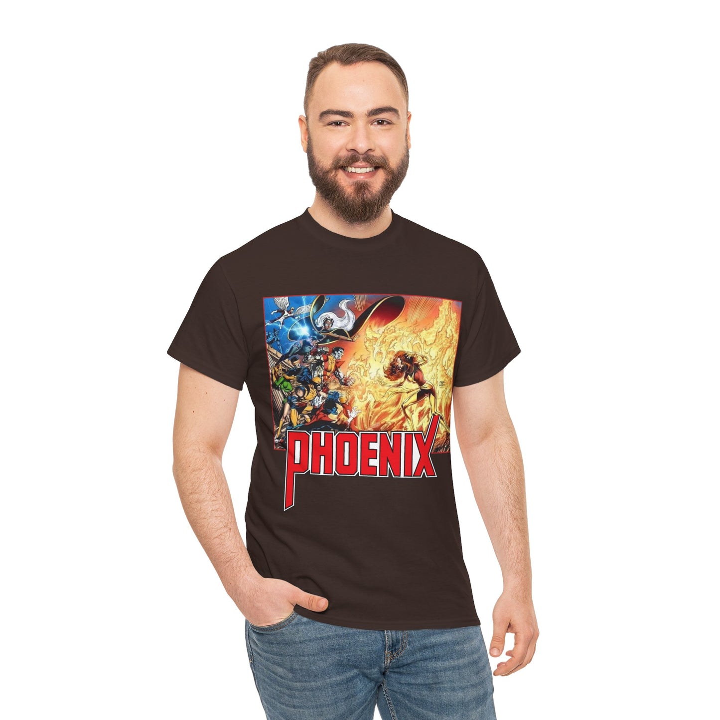 Phoenix T-Shirt - John Byrne Art - Untold X-Men Story - Jean Grey - Marvel Comics - Cyclops, Wolverine
