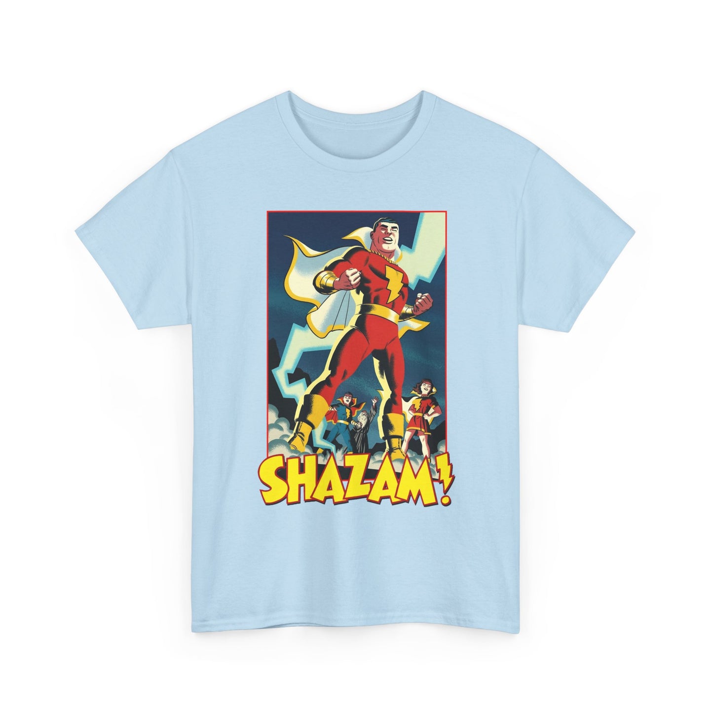 Shazam T-Shirt - Michael Cho Art - Marvel Family - Mary Marvel, Captain Marvel Jr - DC Comics