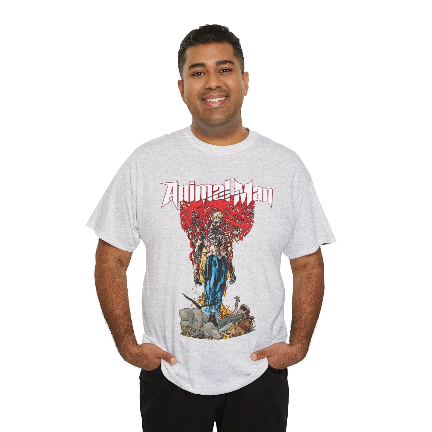 Animal Man T-Shirt - Travel Foreman Art - Buddy Baker - New 52 - DC Comics