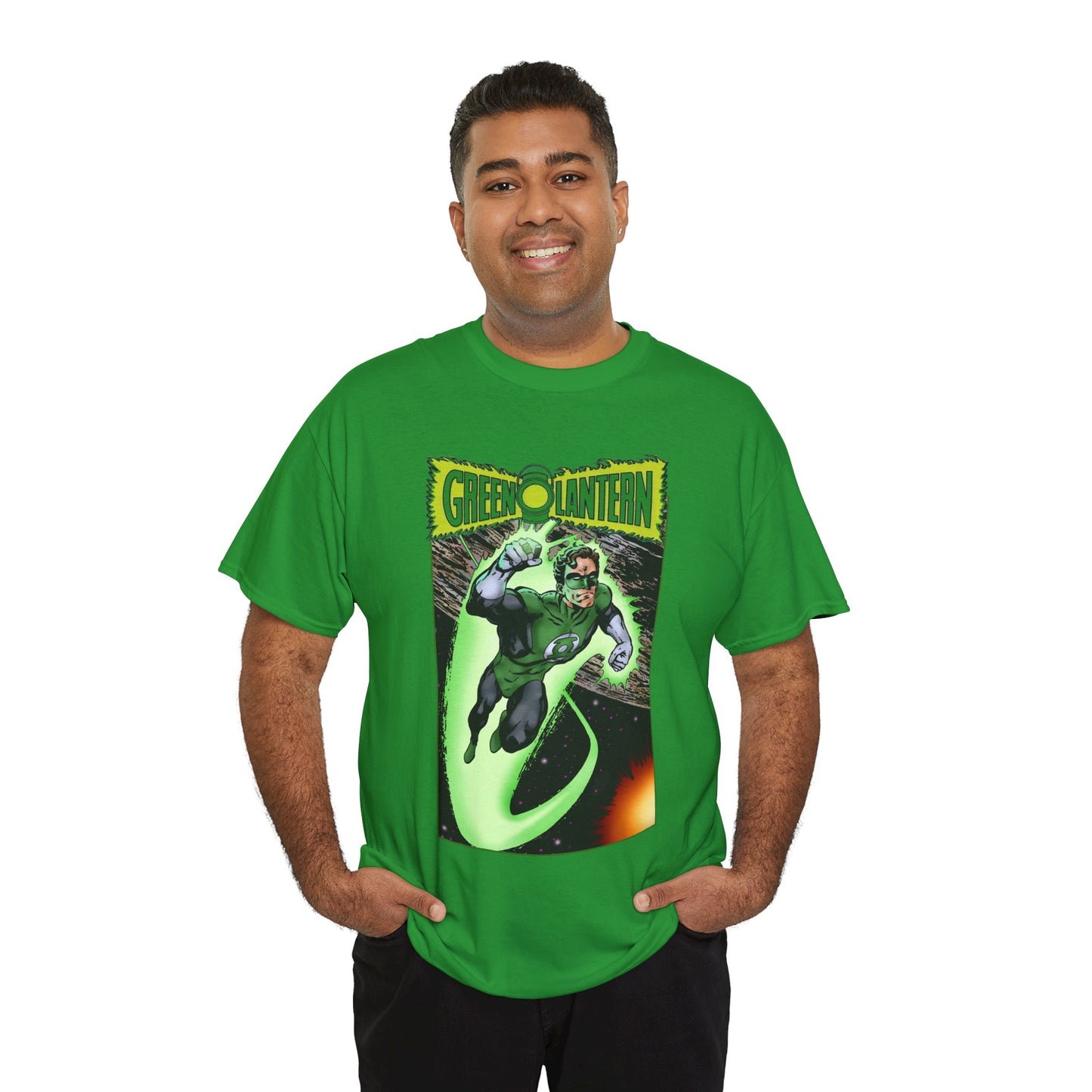 Green Lantern T-Shirt - John Byrne Art - Hal Jordan - Guardians of Oa - DC Comics - Sector 2814
