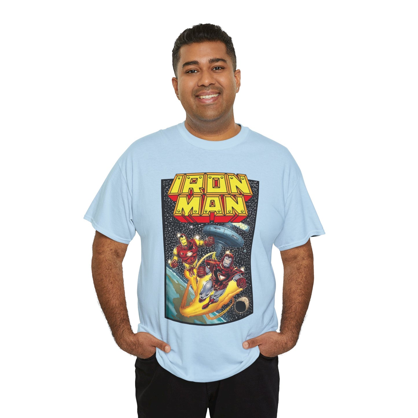 Iron Man T-Shirt - Mark D Bright Art - Armor Wars - War Machine - Tony Stark & James Rhodes - Marvel Comics
