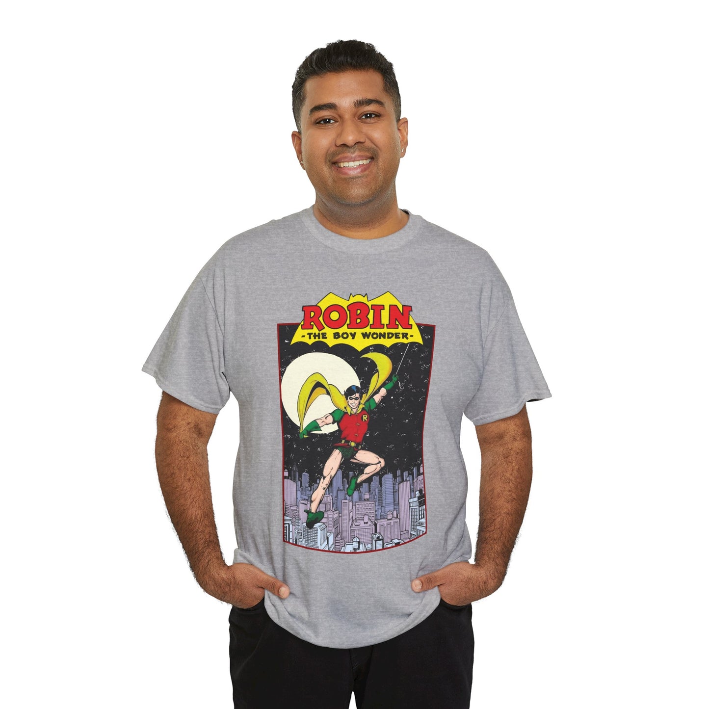 Robin the Boy Wonder T-Shirt - George Perez Art - New Teen Titans Member & Leader - DC Comics