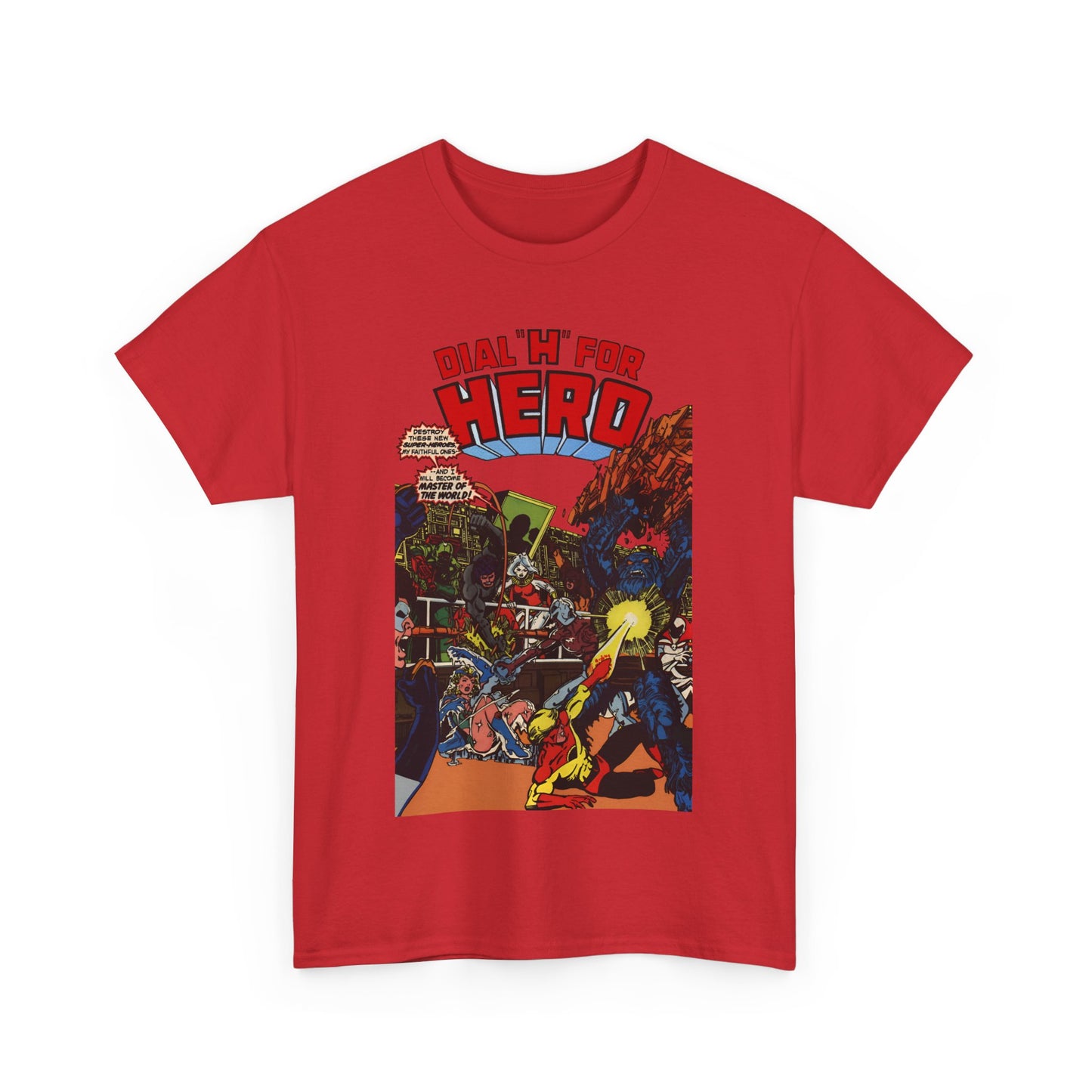 Dial "H" For Hero T-Shirt - George Perez Art - Chris King and Vicki Grant - Adventure Comics Series - DC Comics