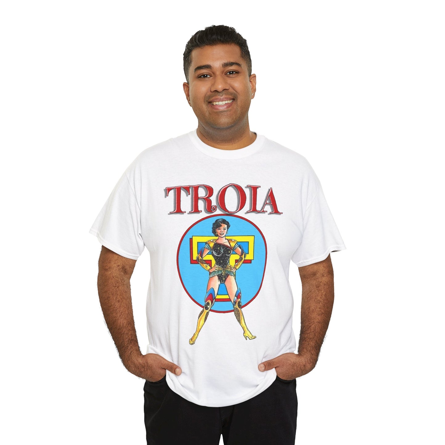 Troia T-Shirt - George Perez Art - New Teen Titans - Donna Troy - Wonder Girl - Greek God Connection - DC Comics