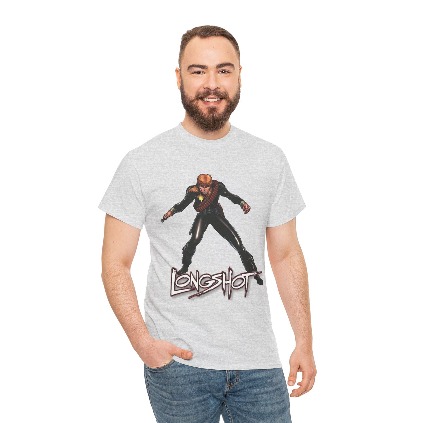 Longshot T-Shirt - Arthur Adams Art - Marvel Comics - Uncanny X-Men - Mojo Foe - Mutant Member - Popular 1980s Series - Mojoverse