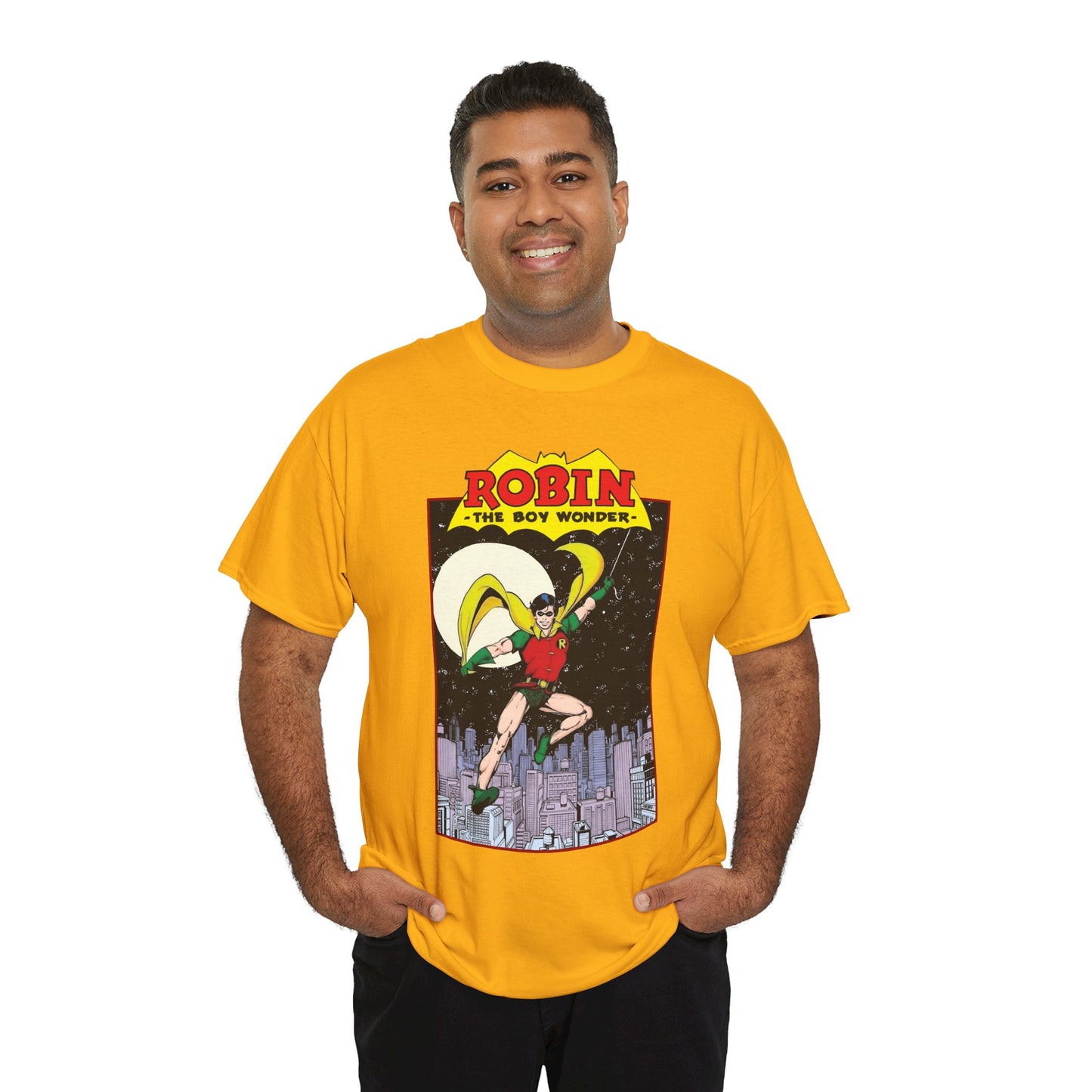Robin the Boy Wonder T-Shirt - George Perez Art - New Teen Titans Member & Leader - DC Comics
